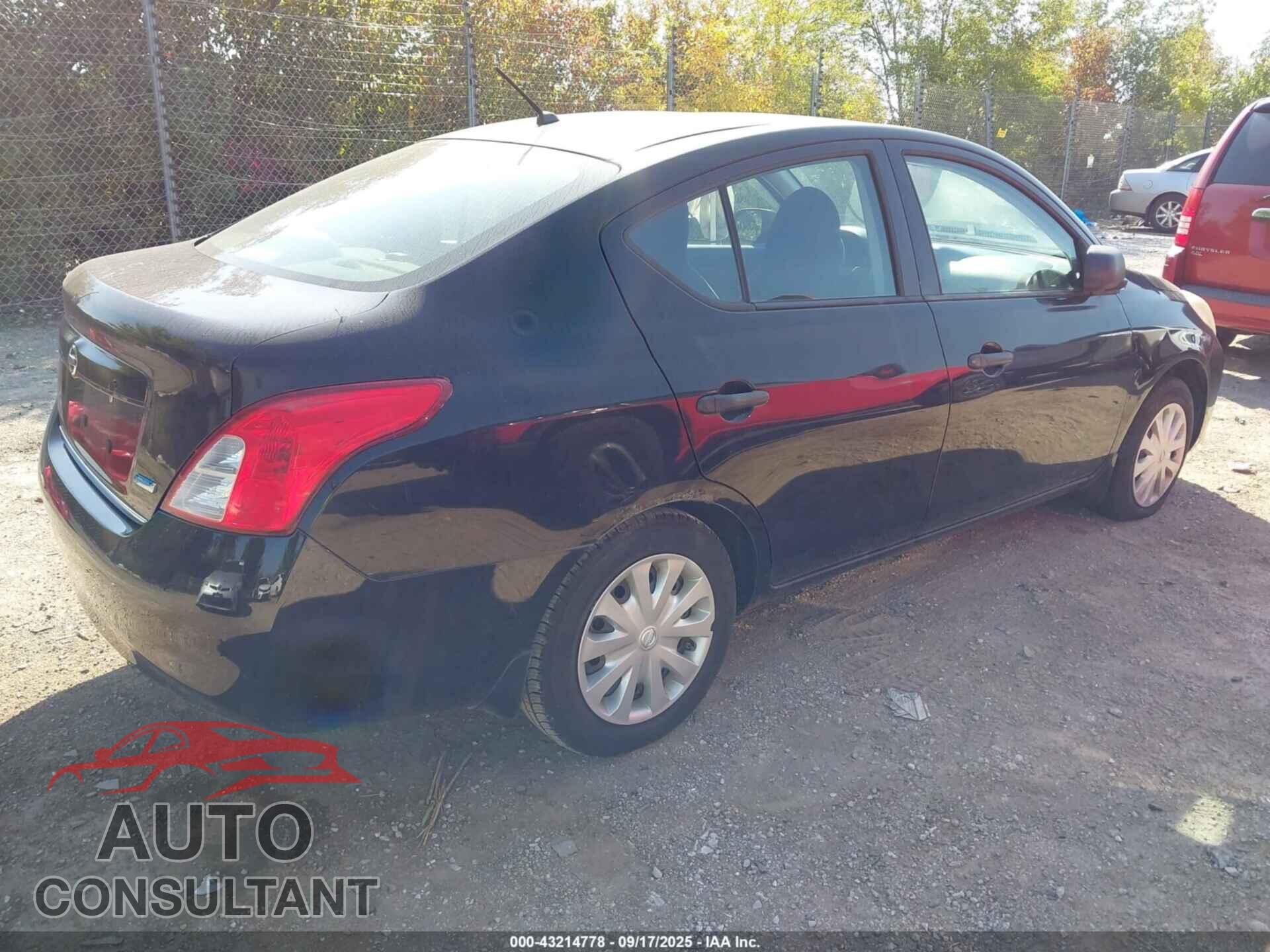 NISSAN VERSA 2012 - 3N1CN7AP1CL941227