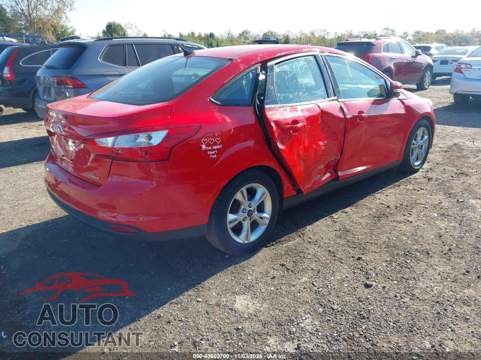 FORD FOCUS 2014 - 1FADP3F29EL142995