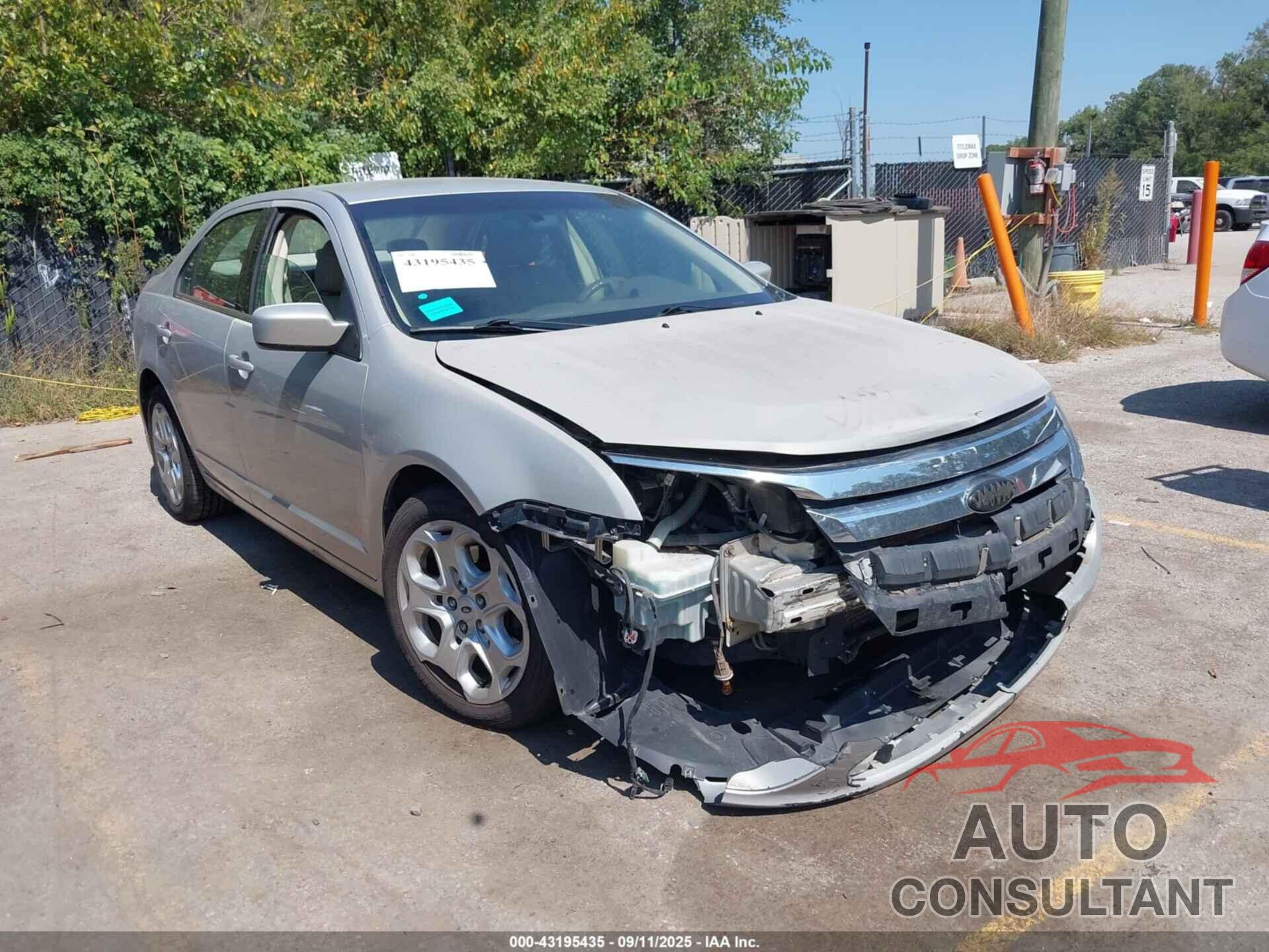 FORD FUSION 2010 - 3FAHP0HA3AR396184