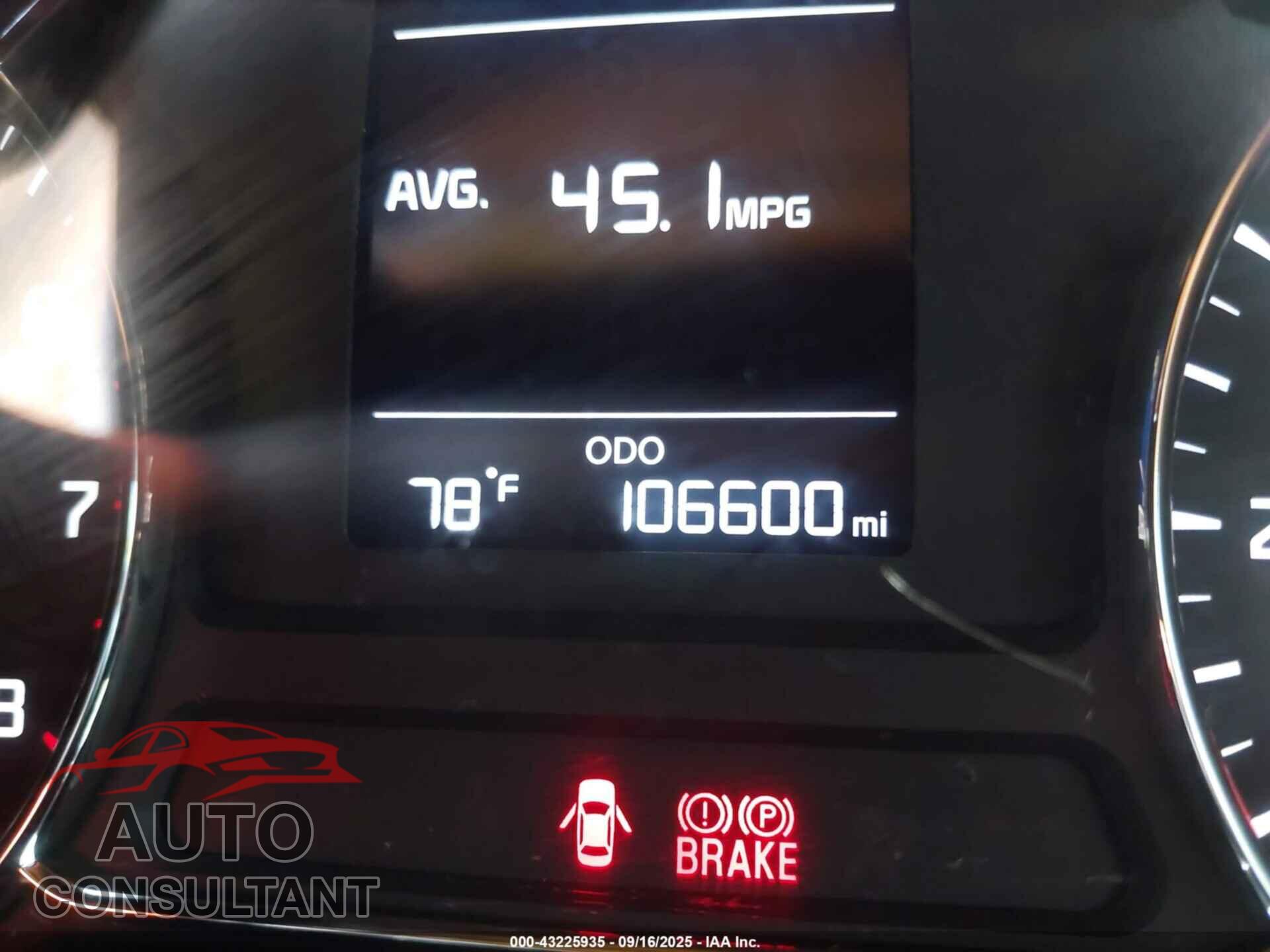 KIA FORTE 2017 - 3KPFK4A74HE026871