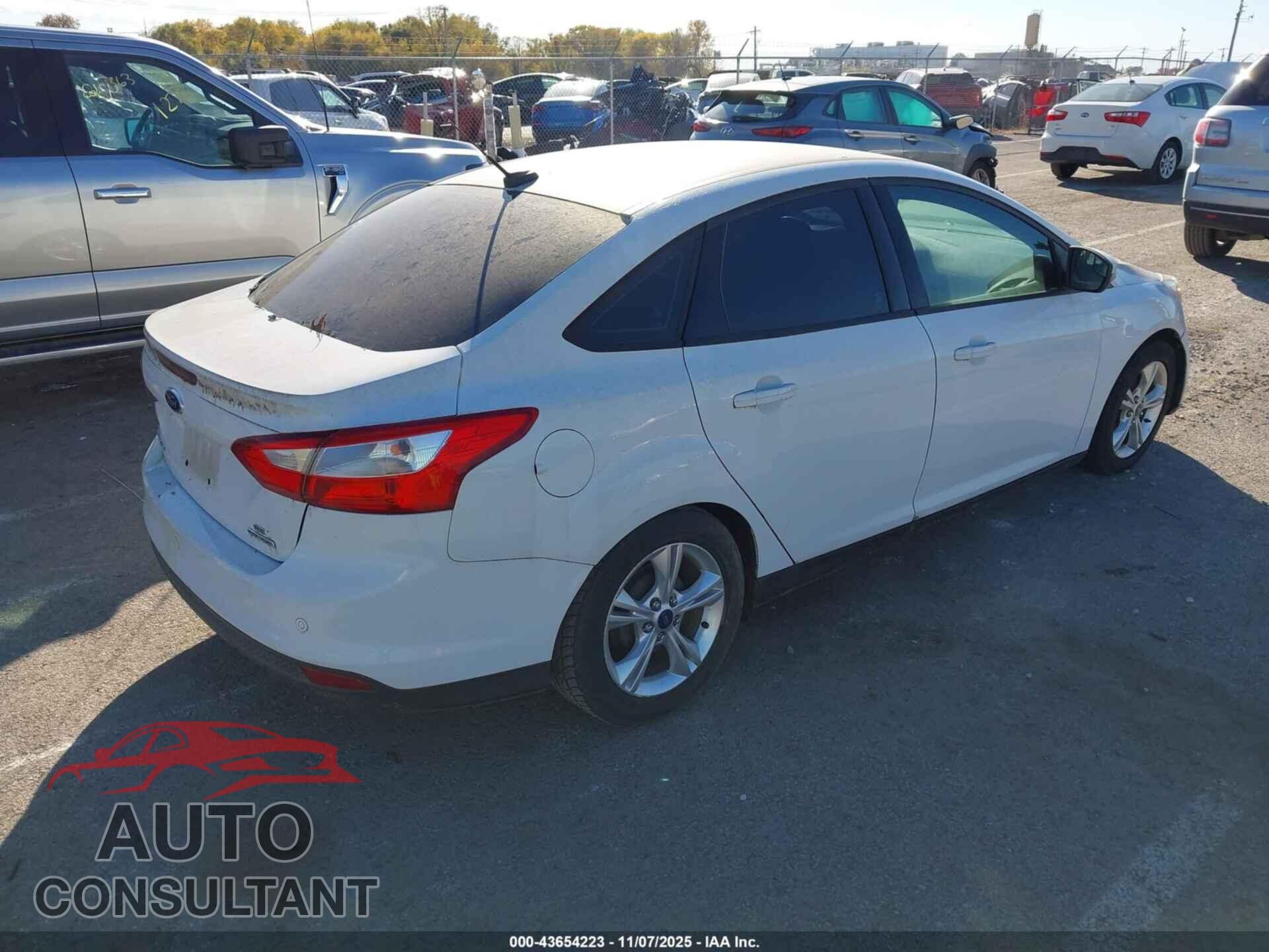 FORD FOCUS 2013 - 1FADP3F20DL309727