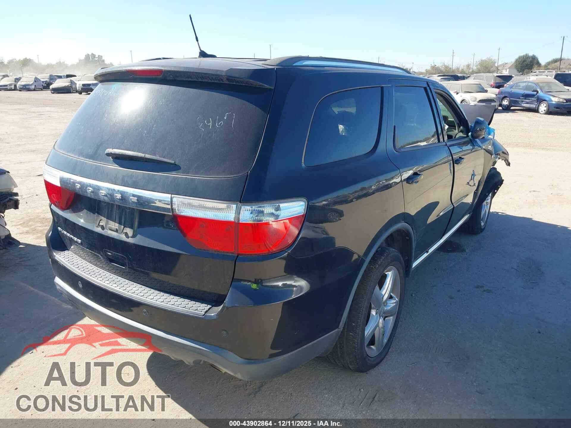 DODGE DURANGO 2013 - 1C4RDHAG6DC692467