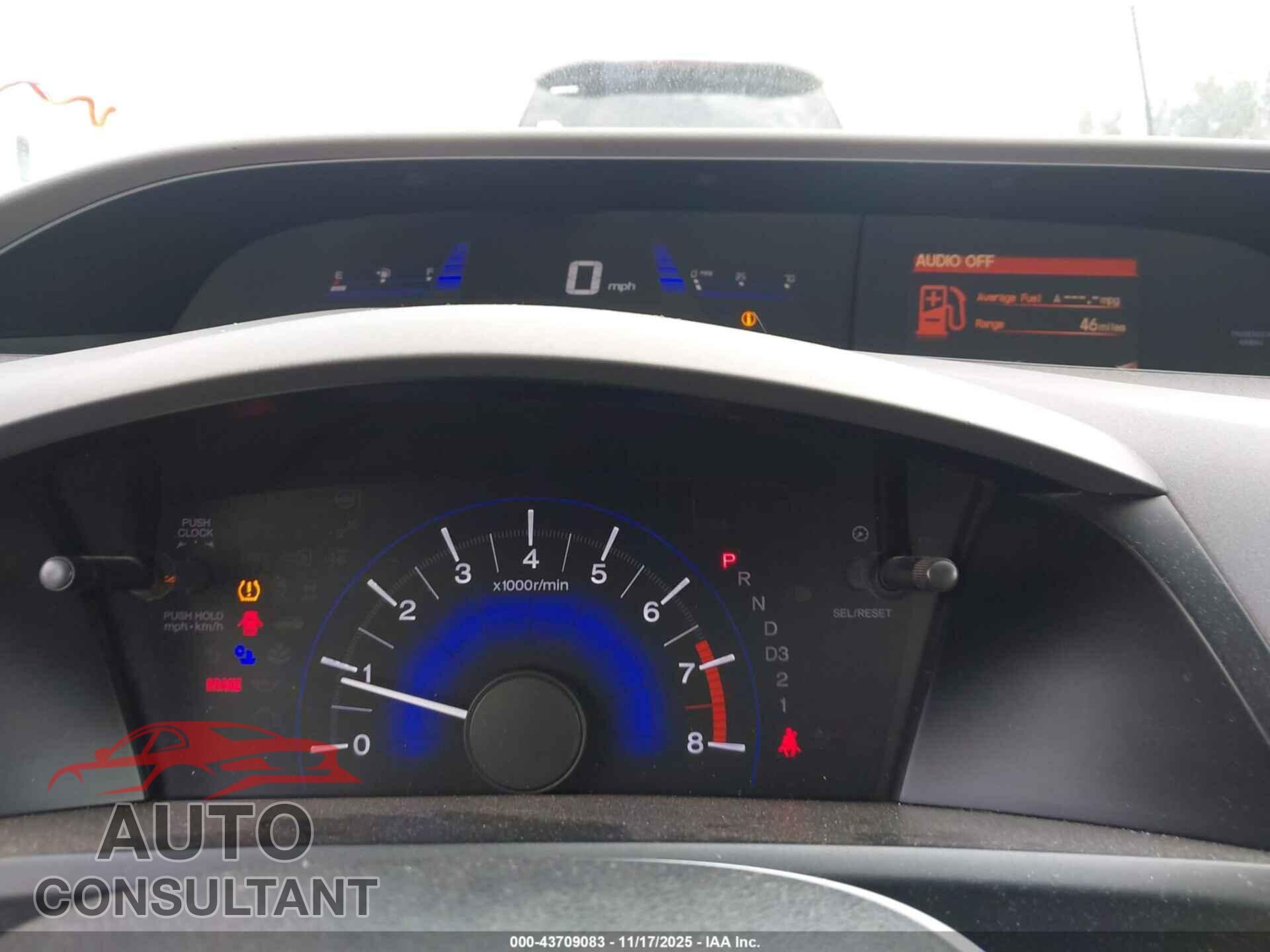 HONDA CIVIC 2012 - JHMFB2F50CS002308