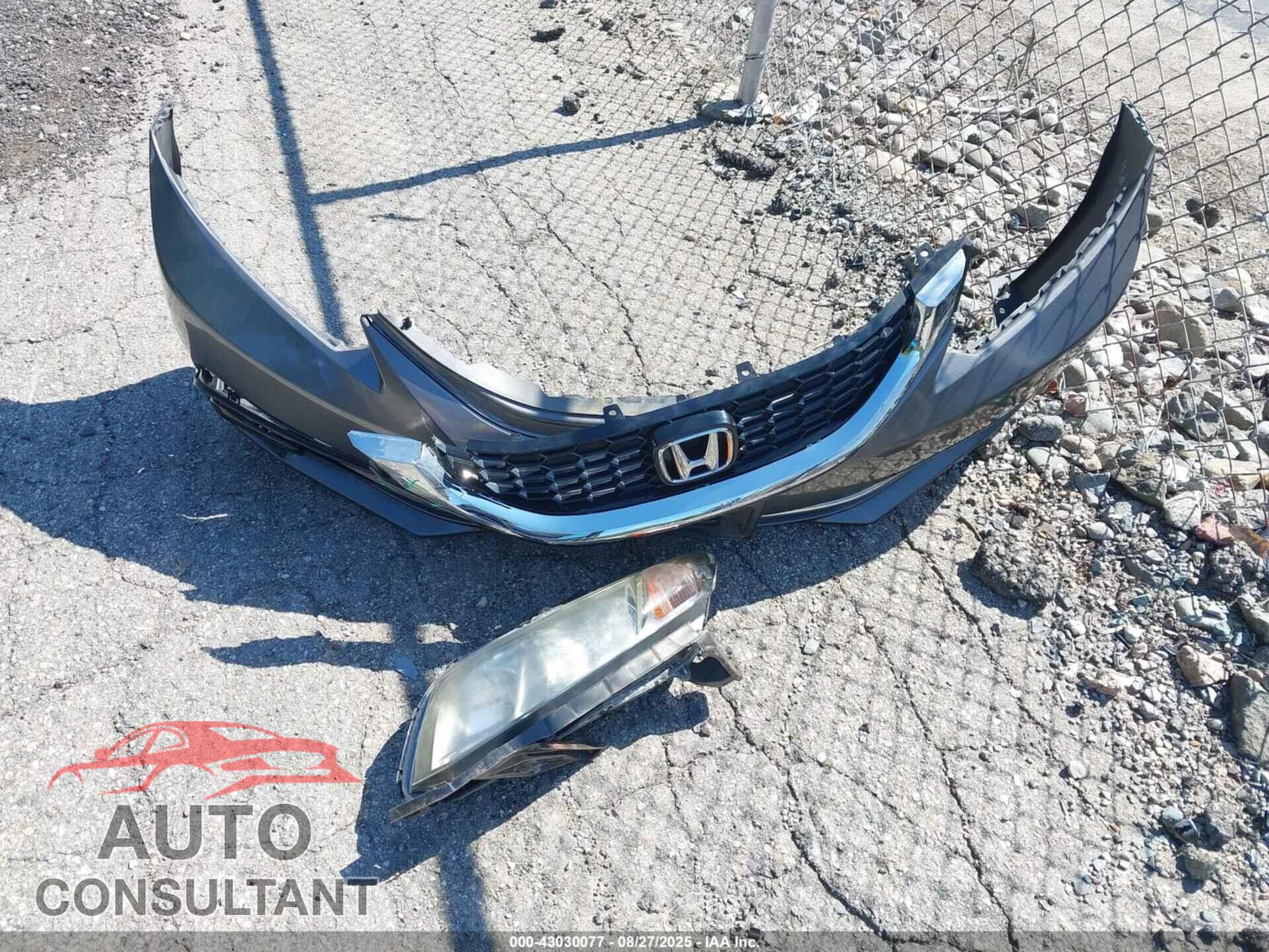HONDA CIVIC 2013 - 19XFB2F90DE265147