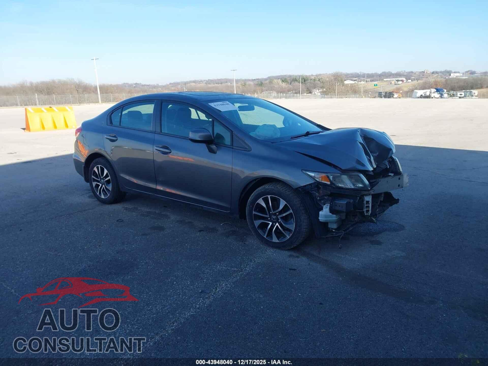 HONDA CIVIC 2013 - 19XFB2F96DE027190