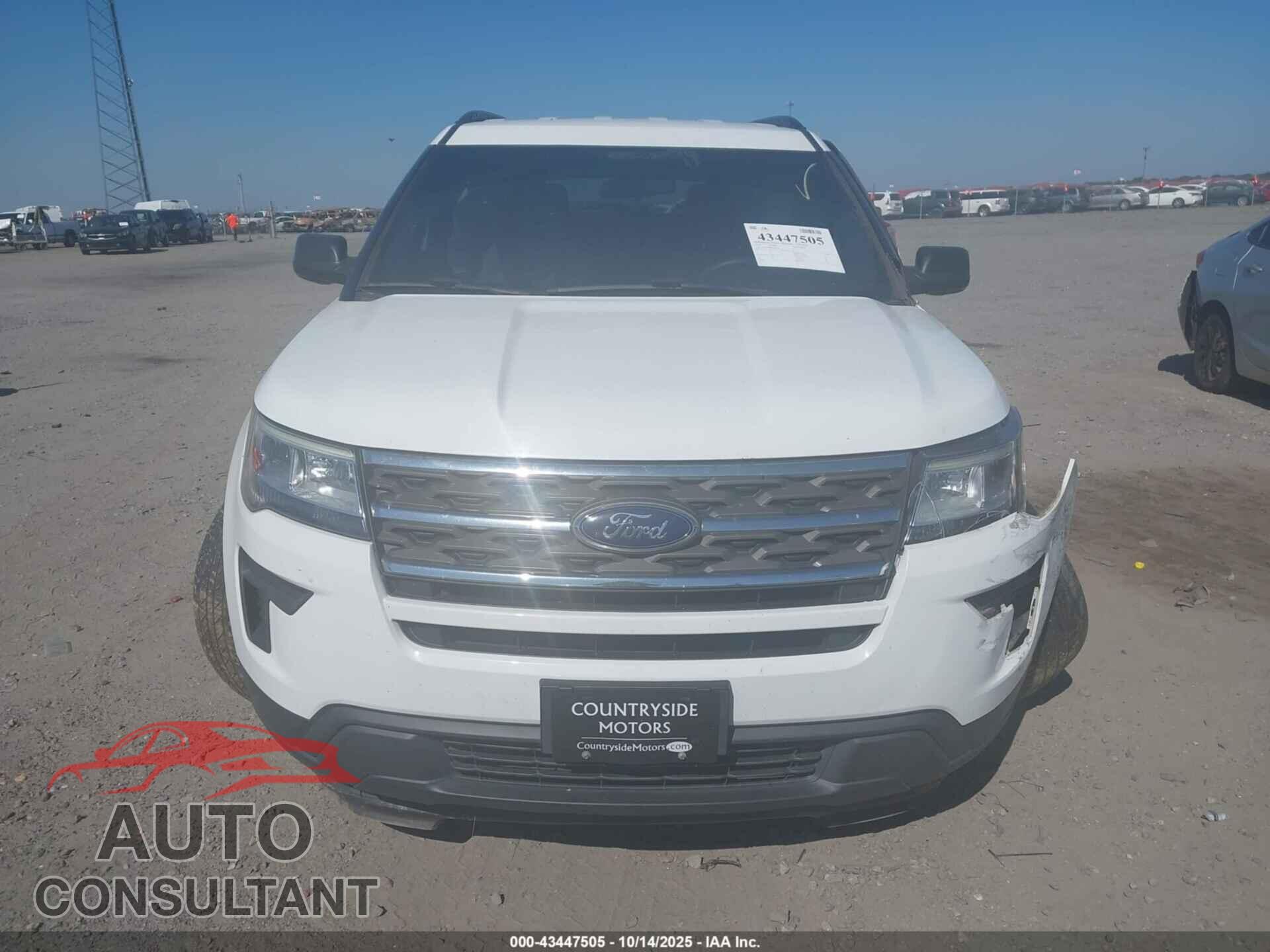 FORD EXPLORER 2018 - 1FM5K7B88JGB39373