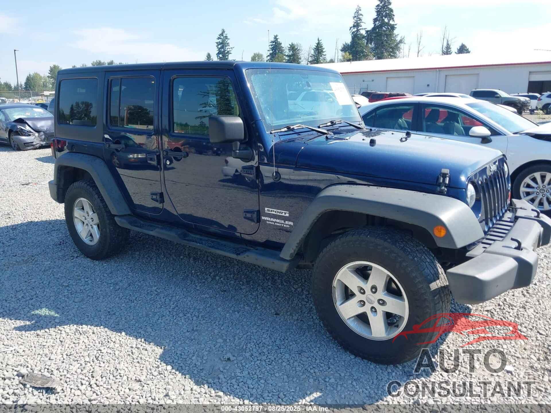 JEEP WRANGLER UNLIMITED 2013 - 1C4BJWDG8DL502775