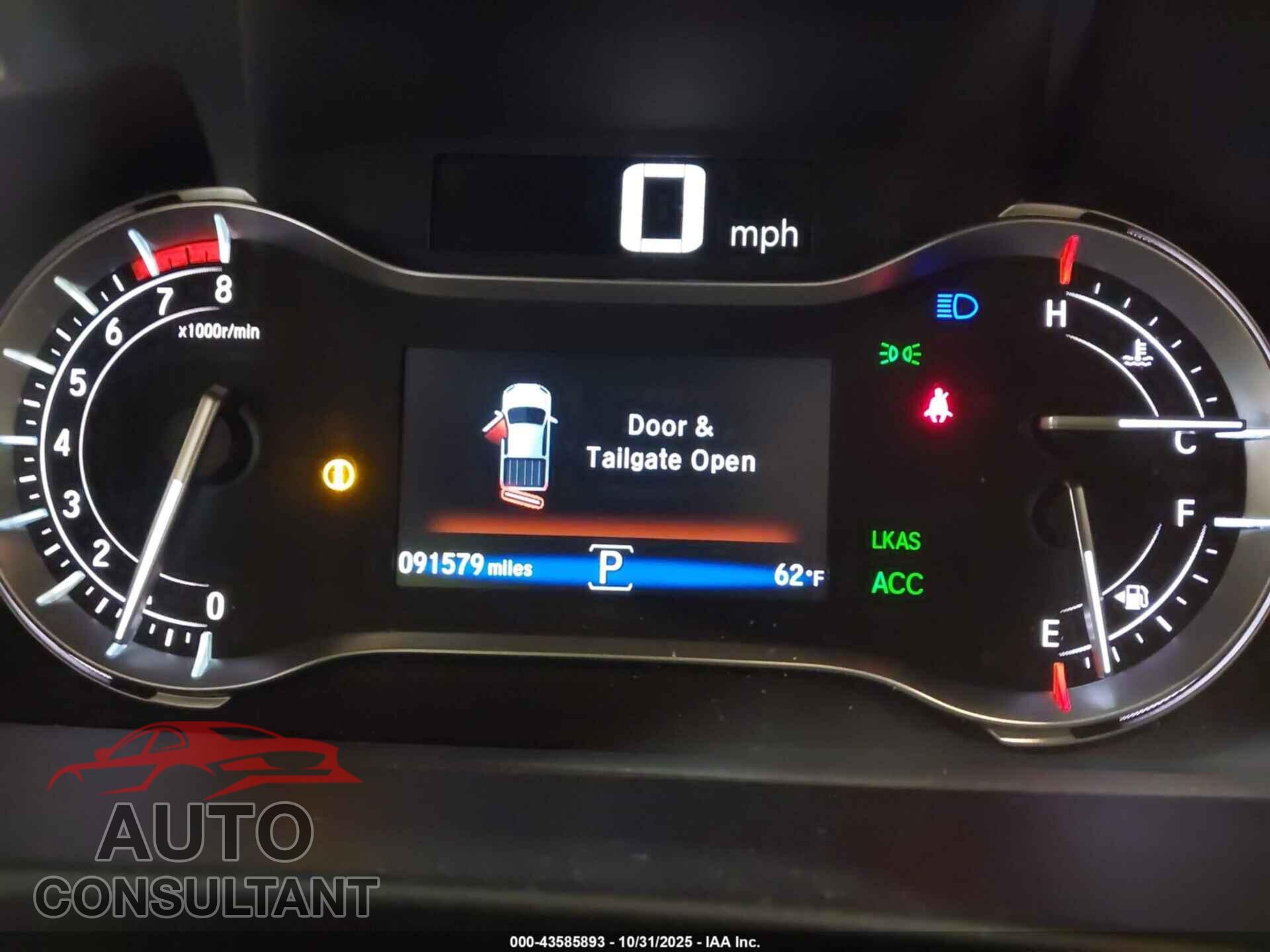 HONDA RIDGELINE 2017 - 5FPYK3F81HB003845