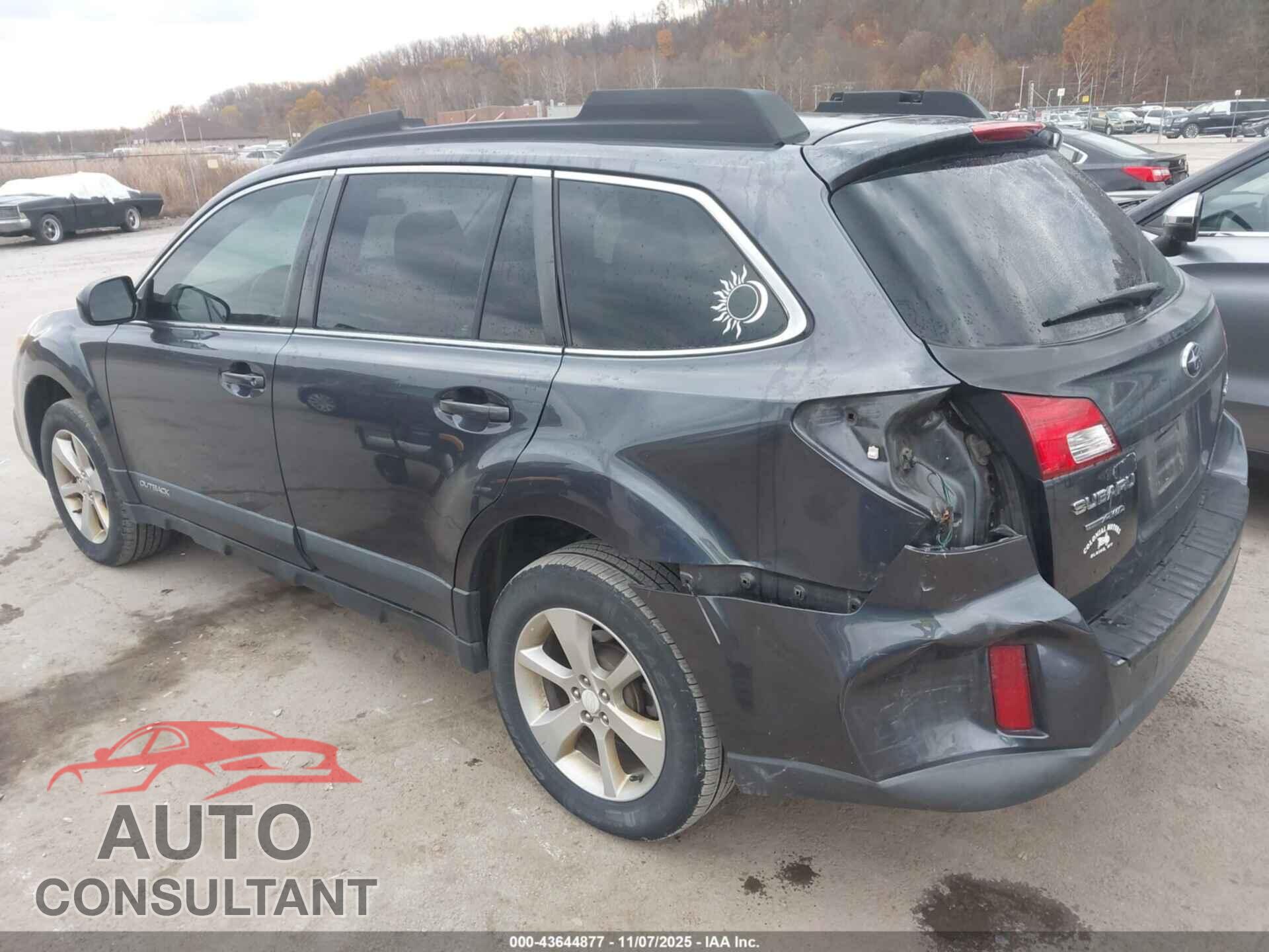 SUBARU OUTBACK 2013 - 4S4BRCCC7D3200718