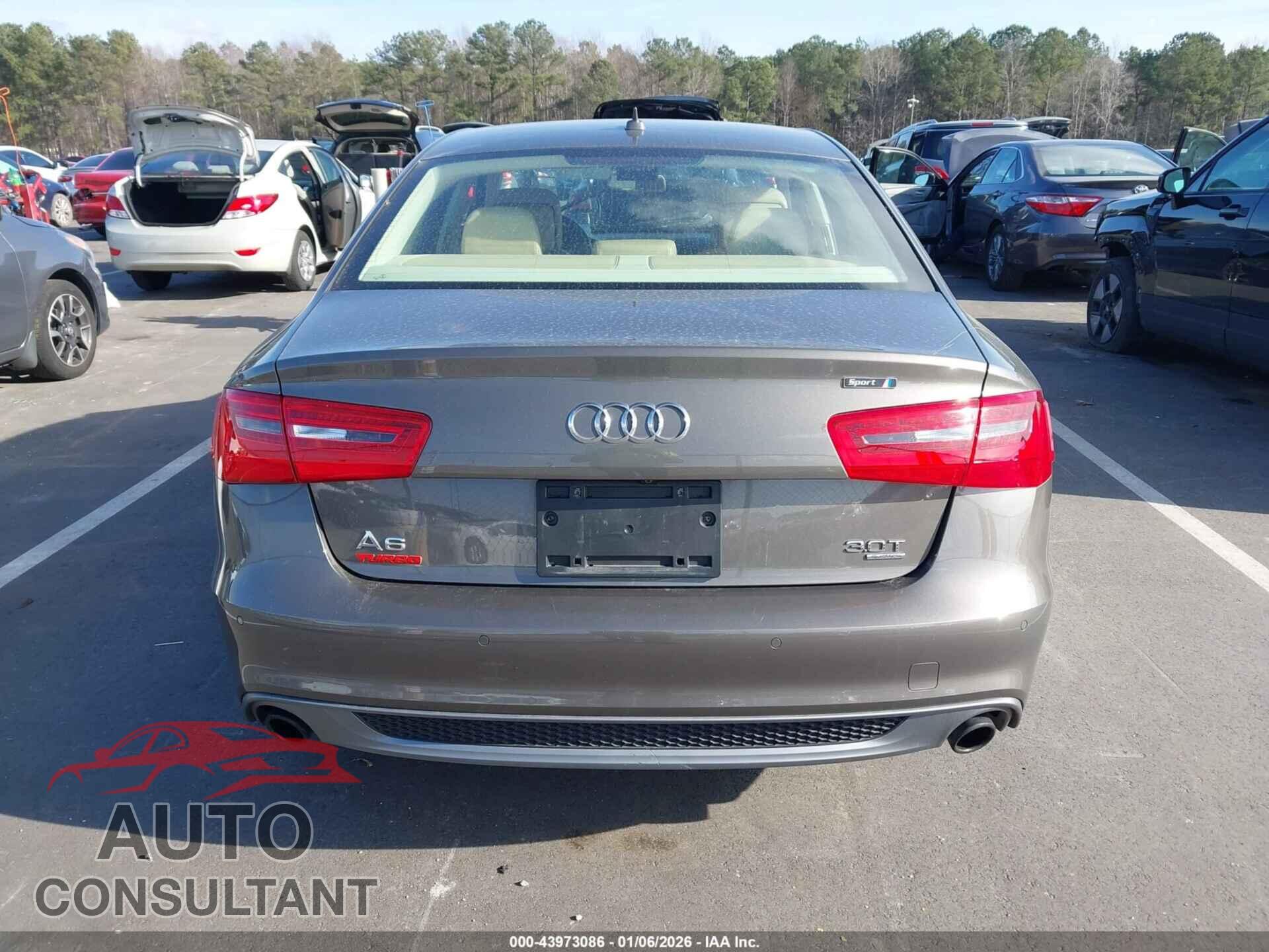 AUDI A6 2013 - WAUJGBFC5DN090135