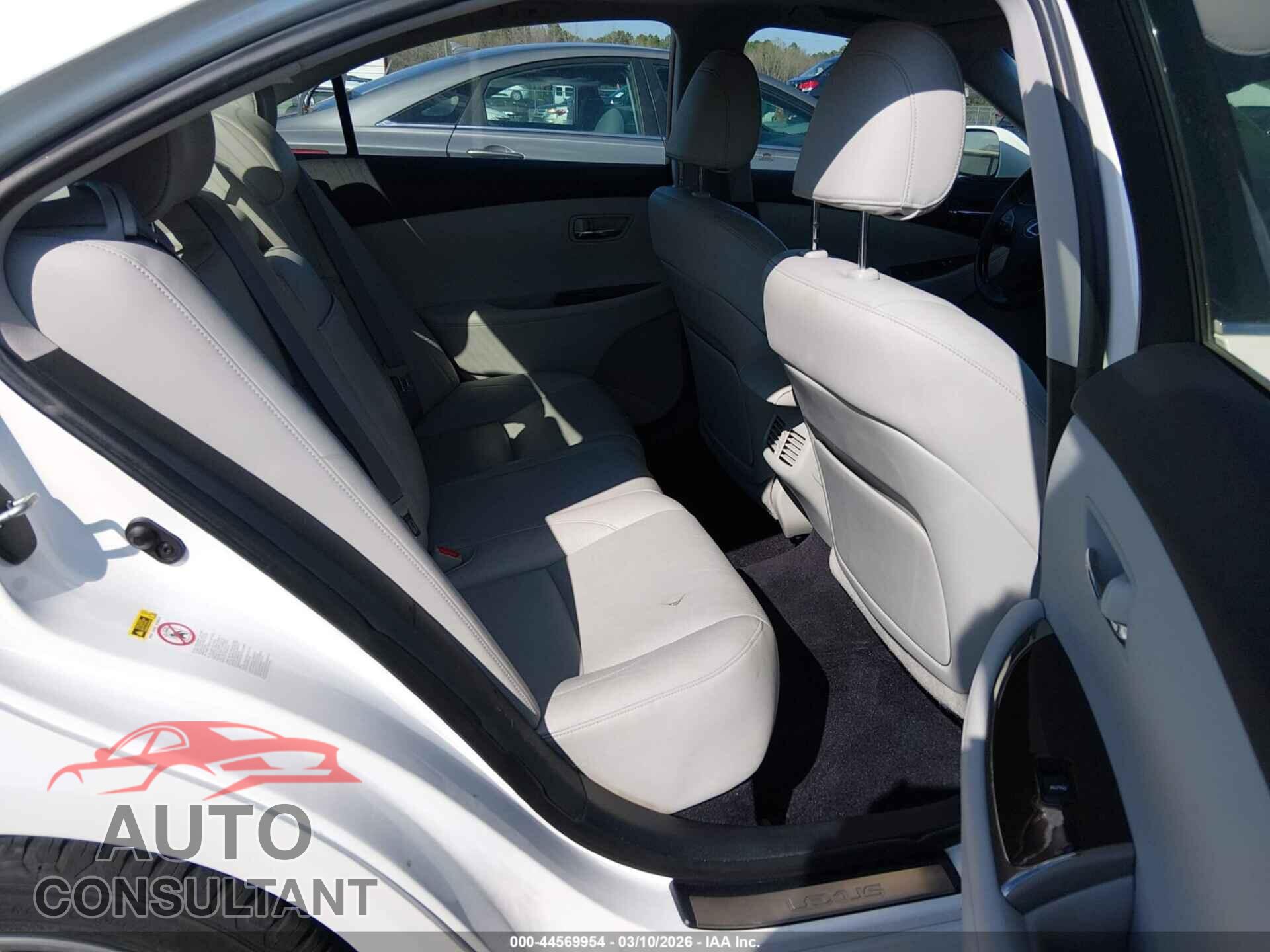 LEXUS ES 350 2011 - JTHBK1EG9B2439816