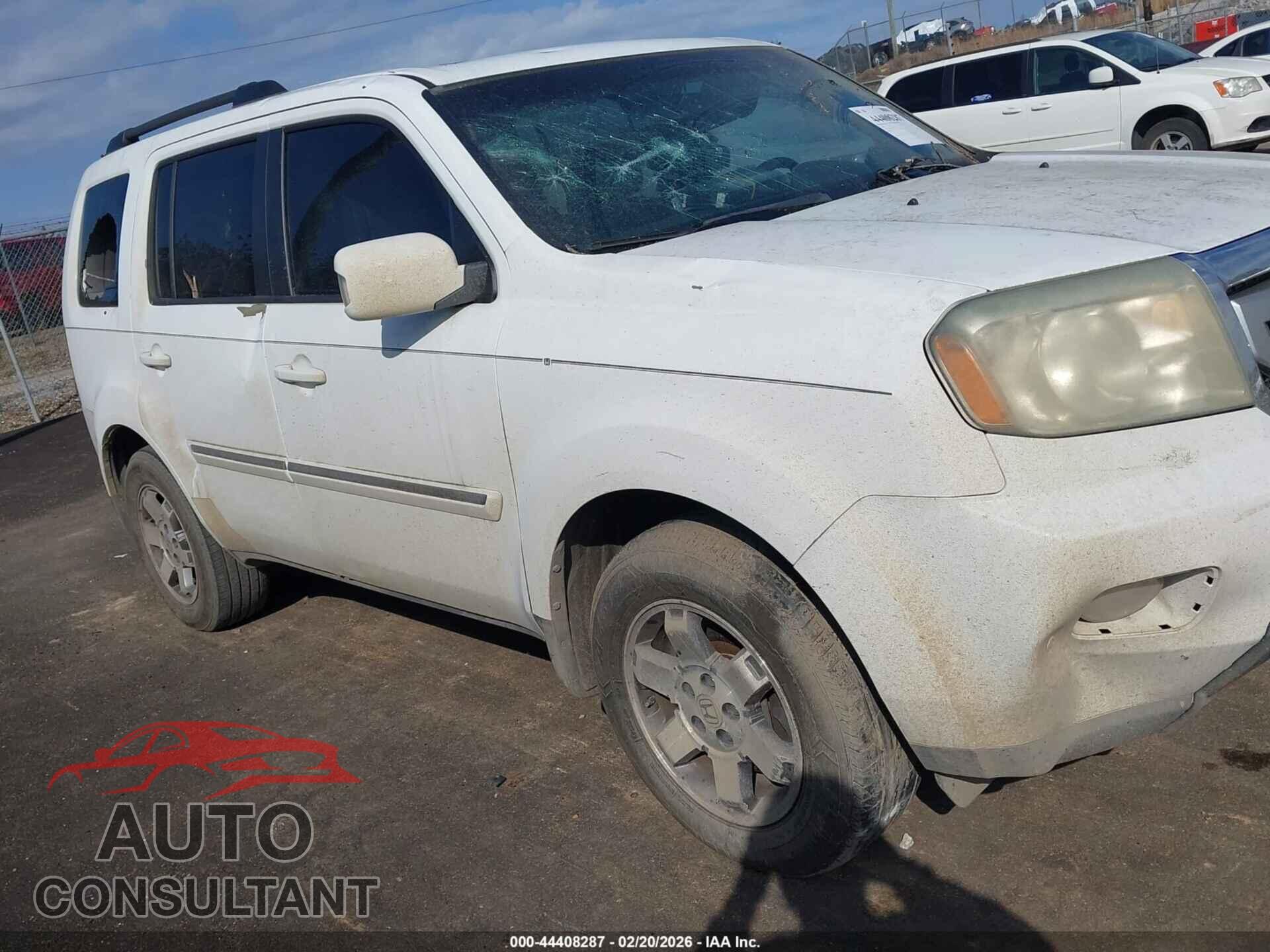 HONDA PILOT 2010 - 5FNYF3H88AB002112