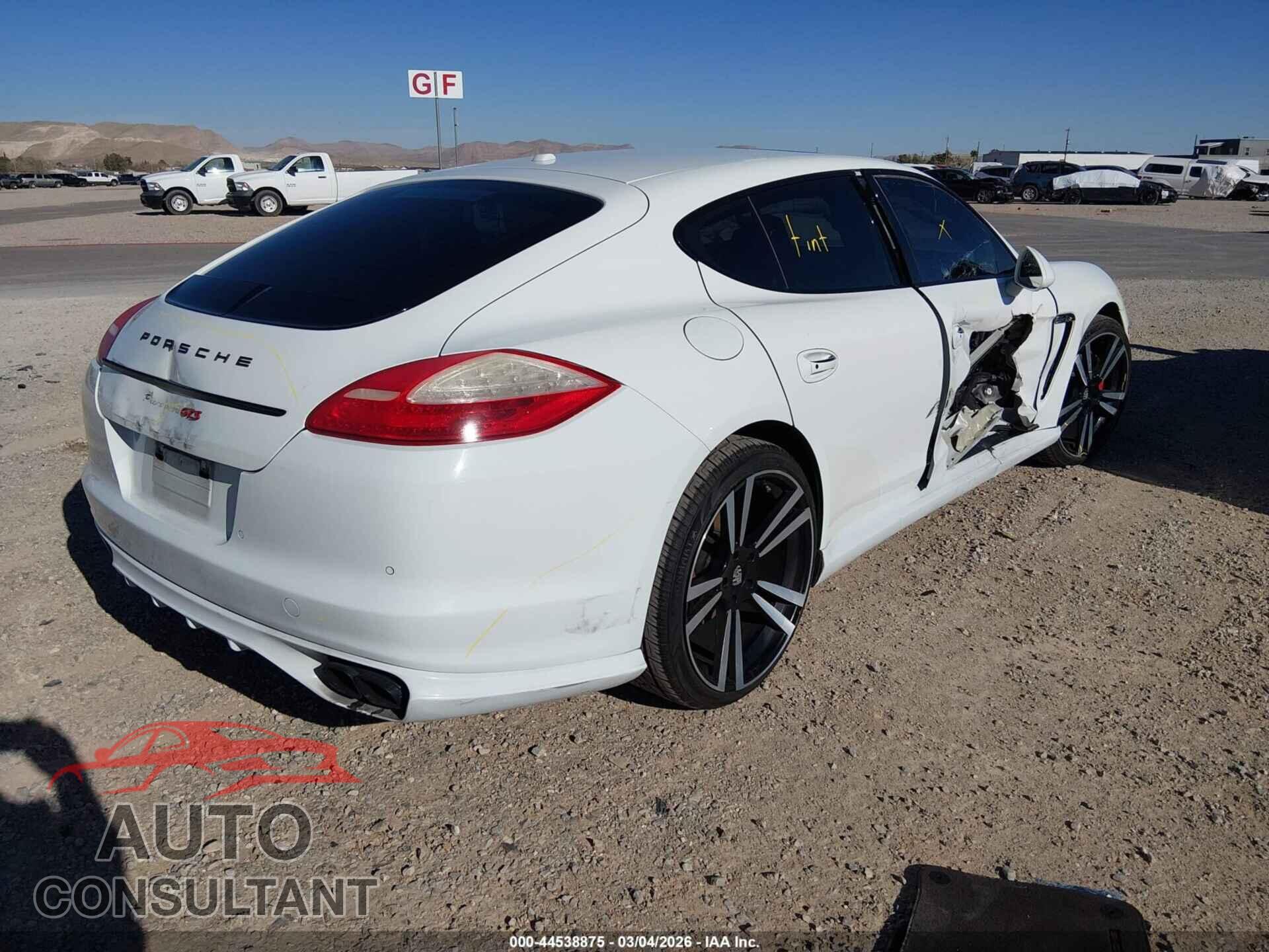 PORSCHE PANAMERA 2013 - WP0AF2A71DL076471
