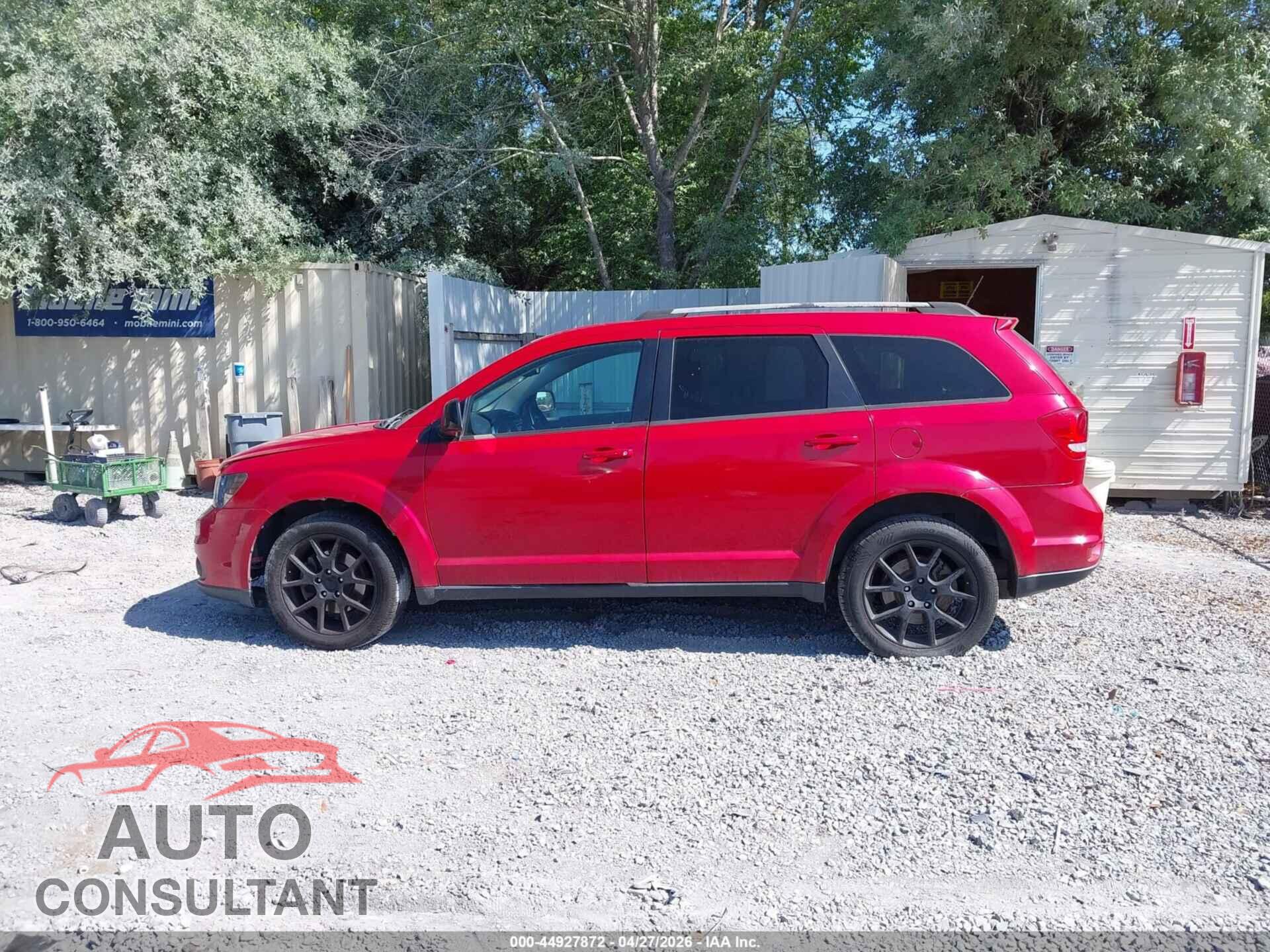 DODGE JOURNEY 2017 - 3C4PDCBG1HT701692