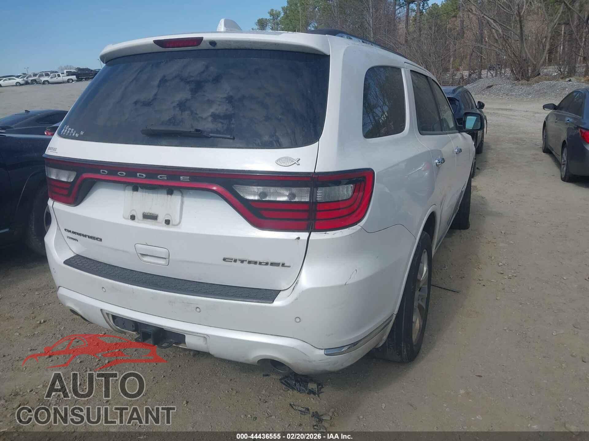 DODGE DURANGO 2017 - 1C4RDJEG4HC677571