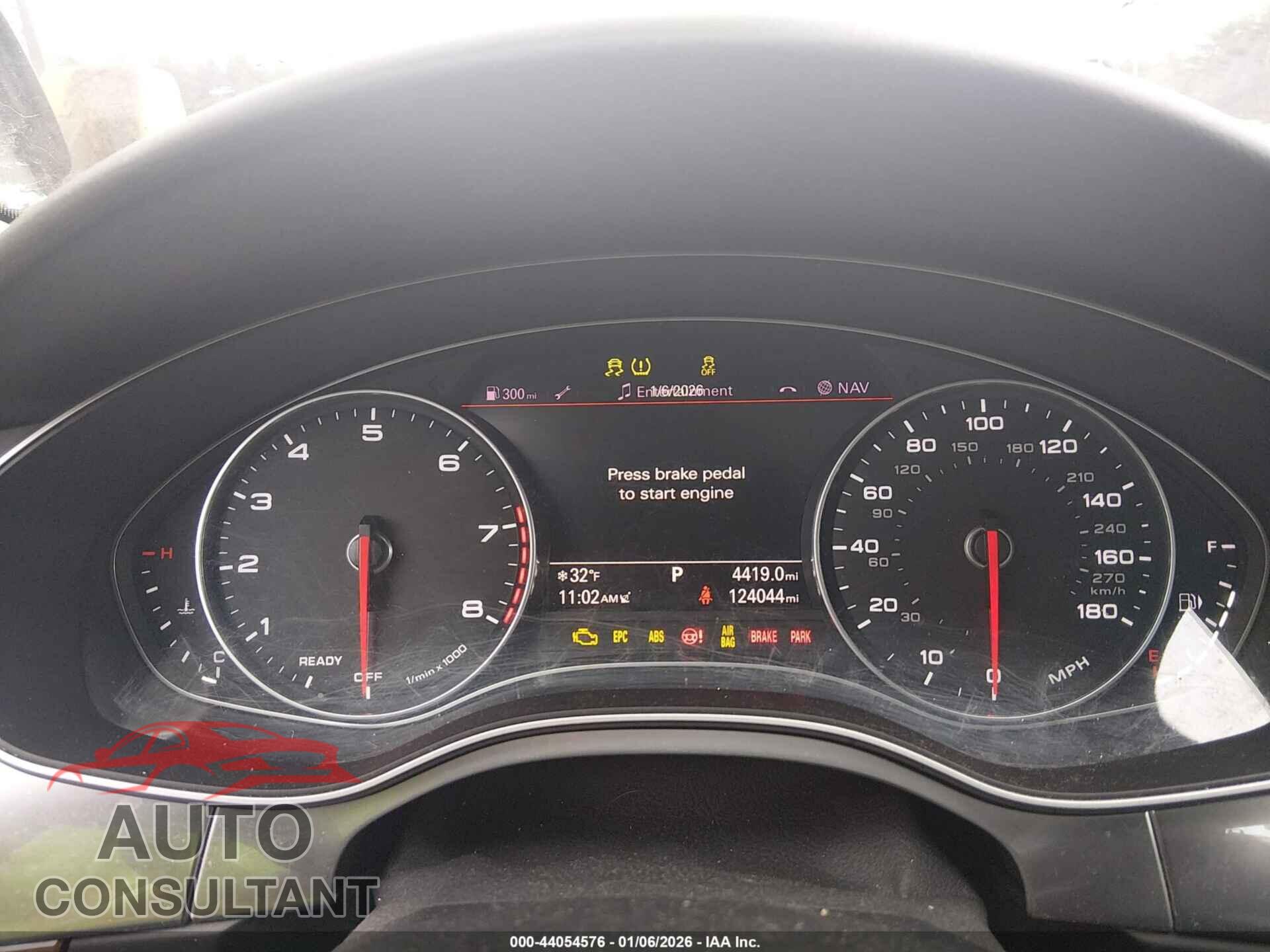AUDI A6 2017 - WAUG8AFC1HN015357
