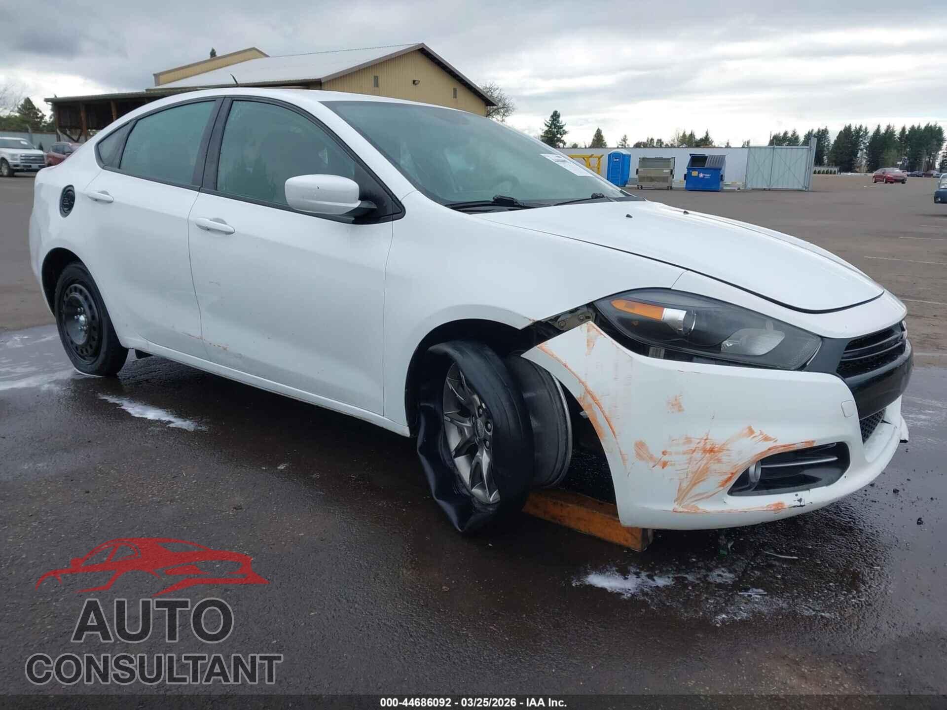DODGE DART 2013 - 1C3CDFBA6DD329993