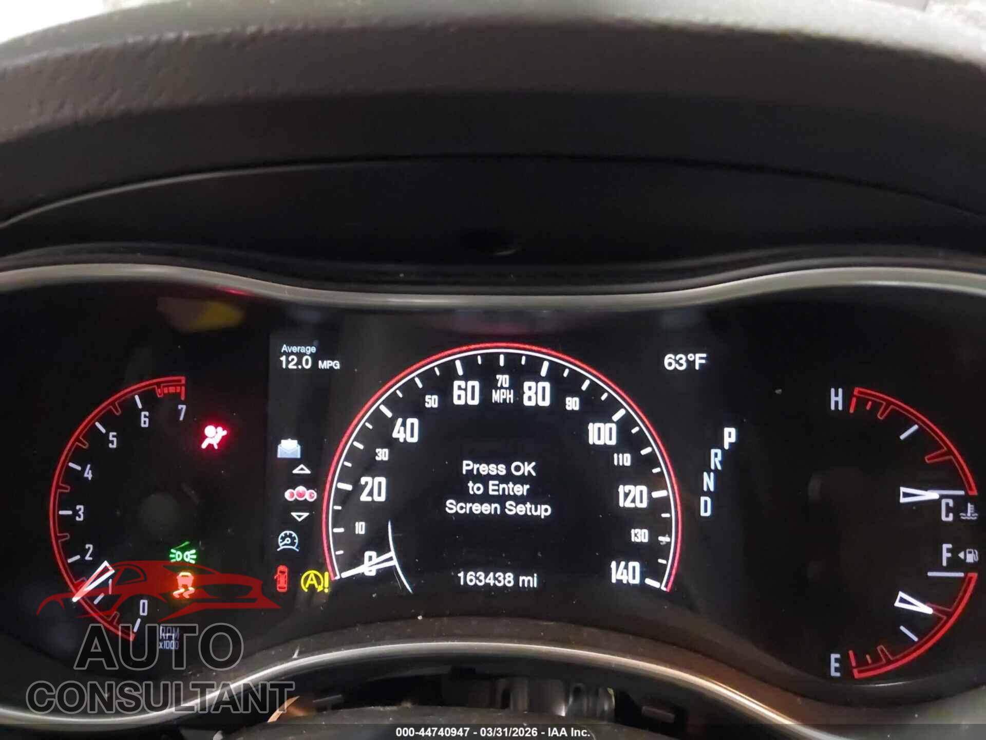 DODGE DURANGO 2019 - 1C4RDJAG2KC827920