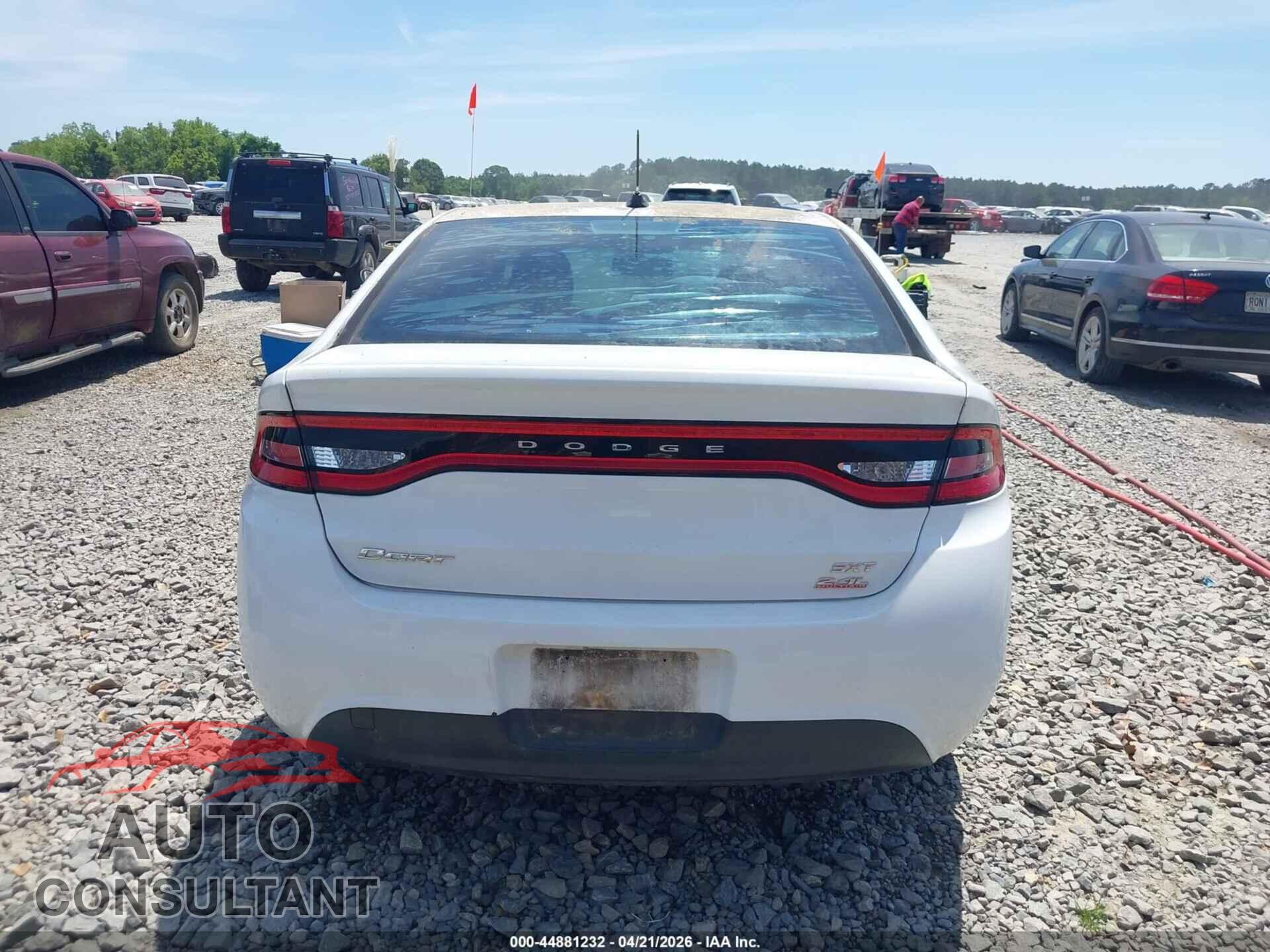 DODGE DART 2014 - 1C3CDFBB7ED877561