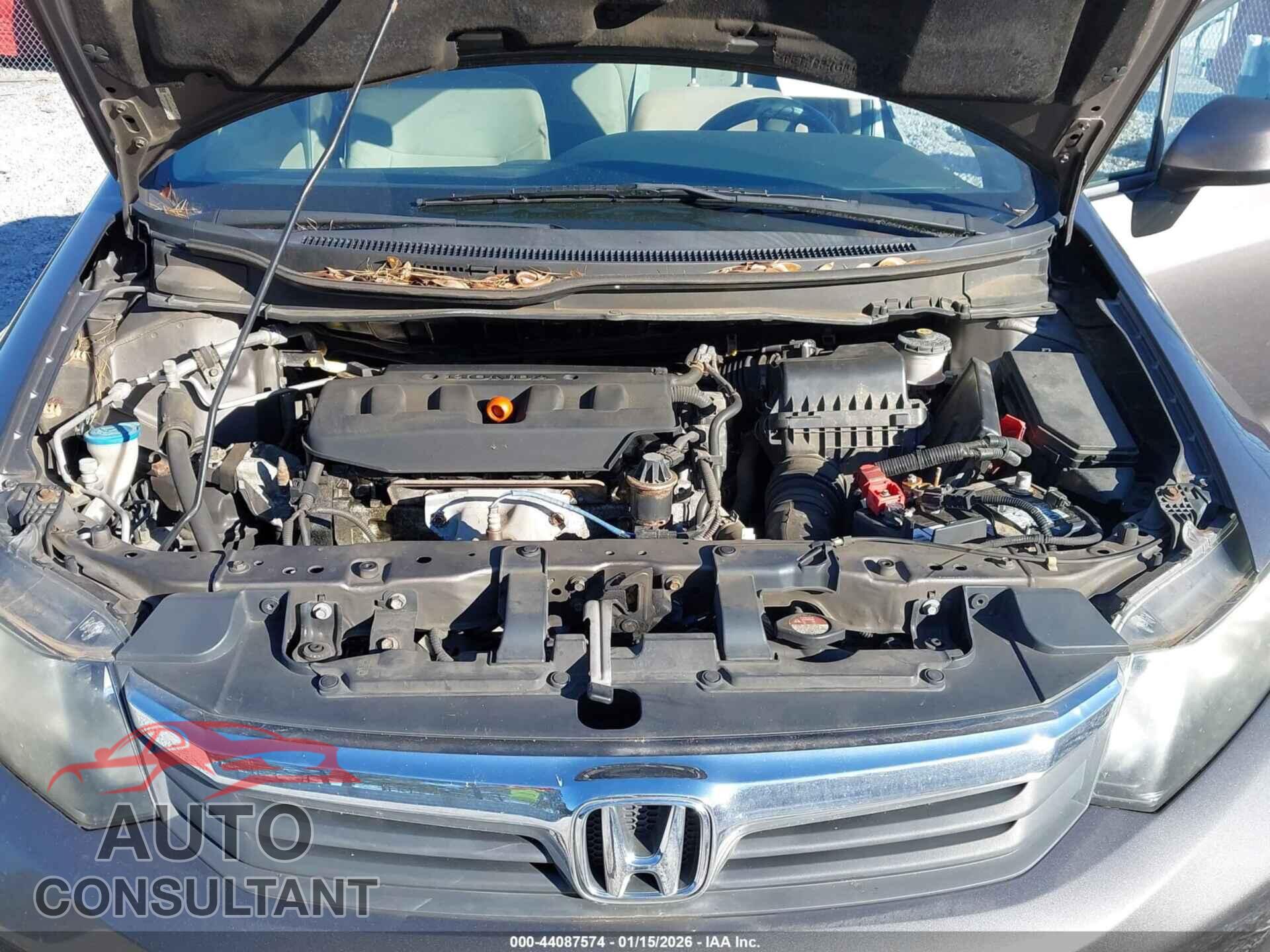 HONDA CIVIC 2012 - 19XFB2F58CE098578