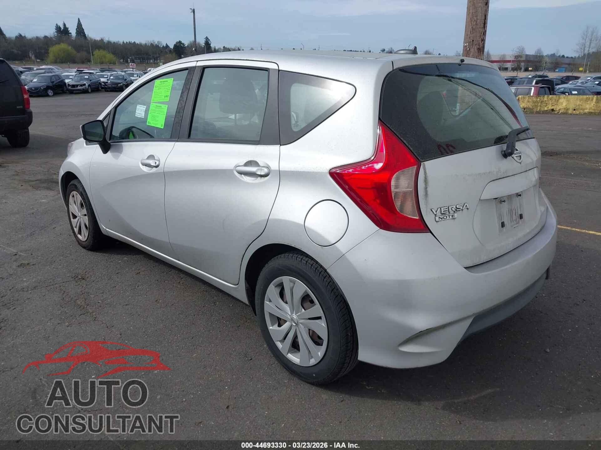 NISSAN VERSA NOTE 2017 - 3N1CE2CP3HL370914