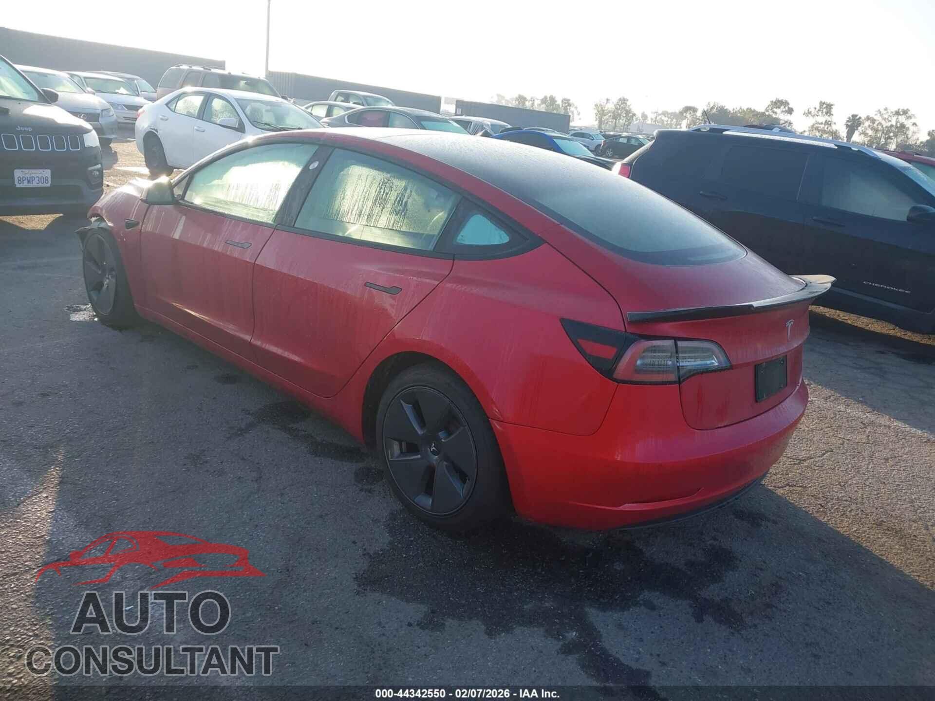 TESLA MODEL 3 2022 - 5YJ3E1EA2NF167958