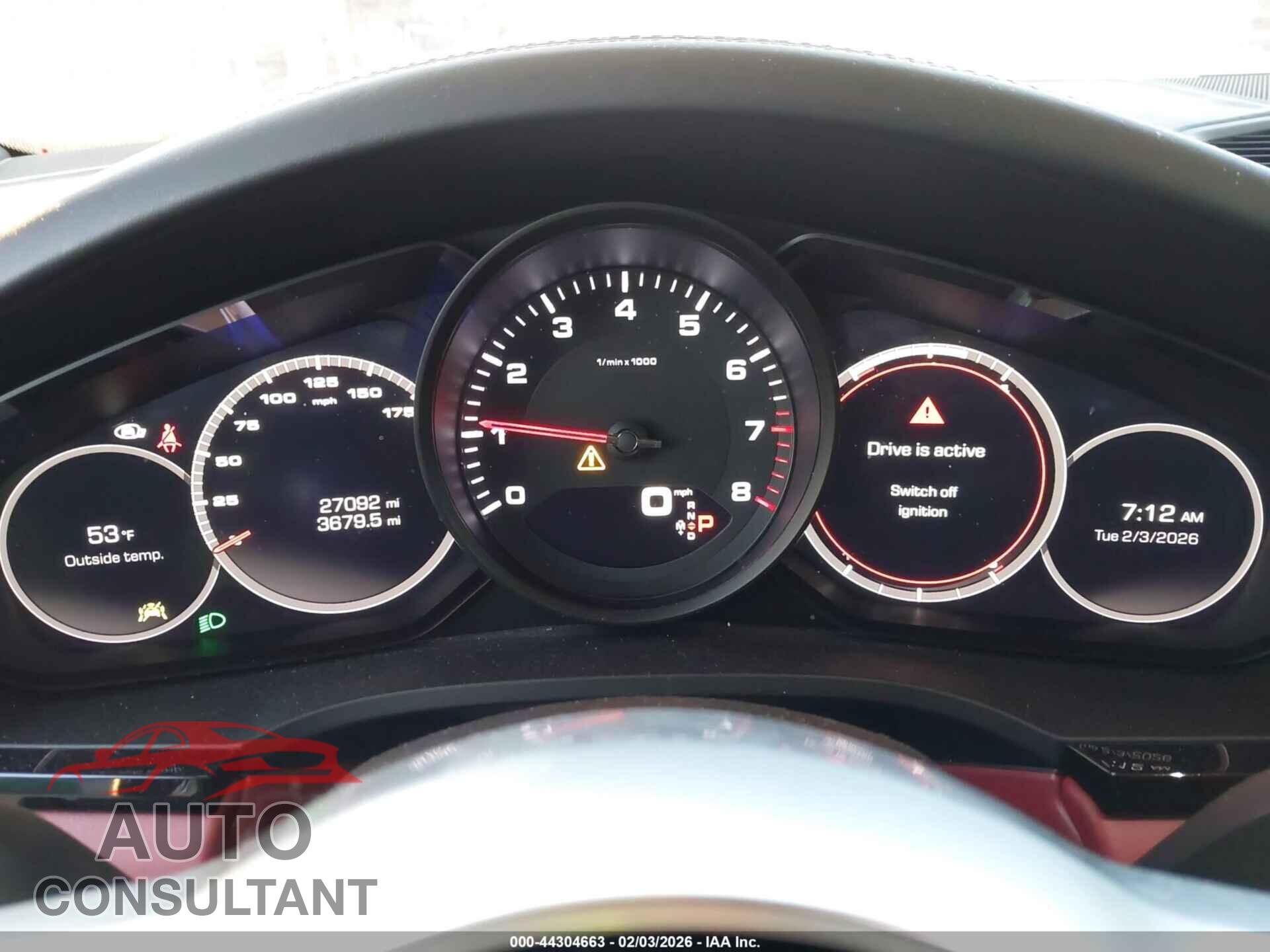 PORSCHE CAYENNE 2021 - WP1AA2AY2MDA00483