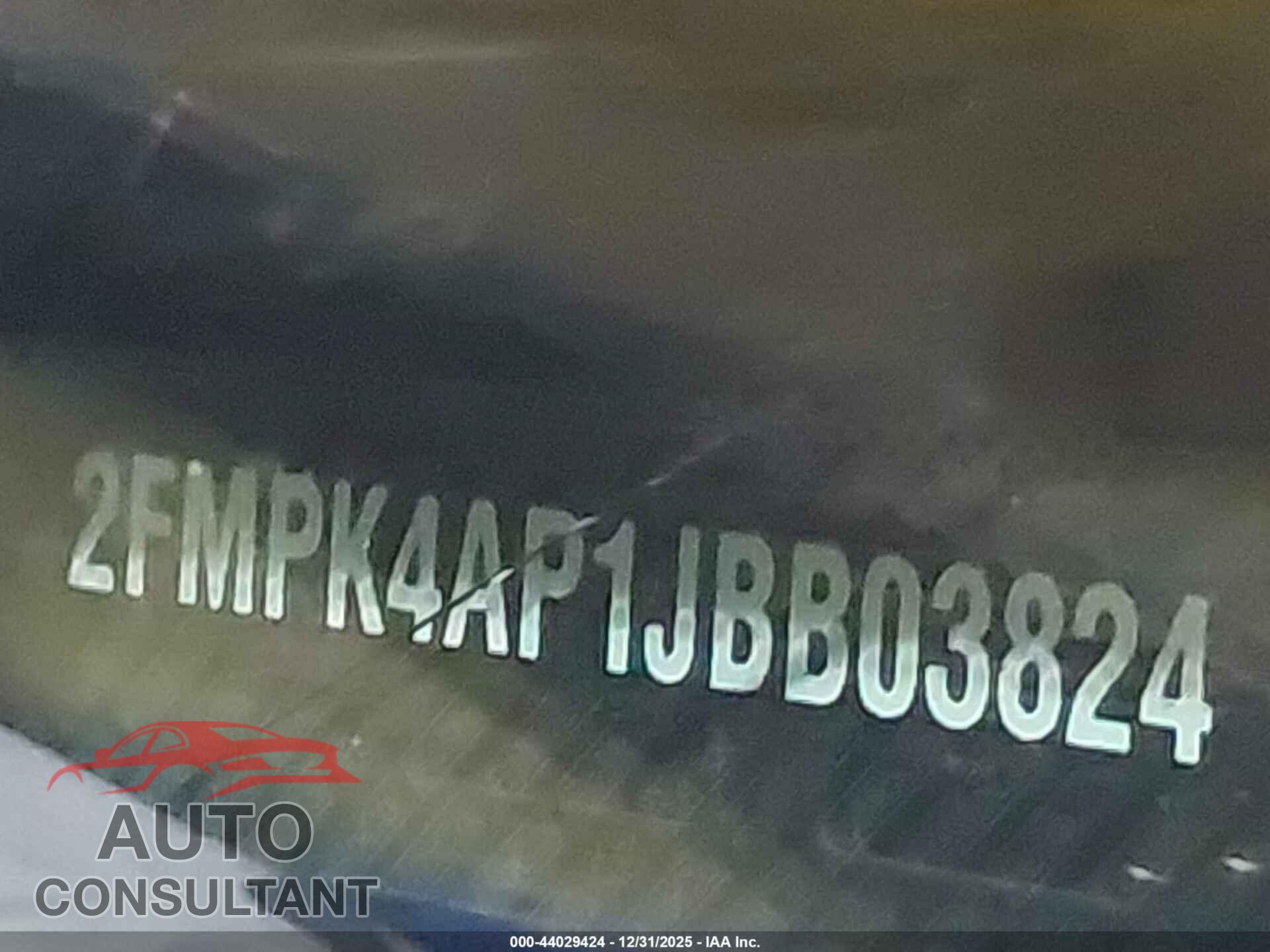 FORD EDGE 2018 - 2FMPK4AP1JBB03824