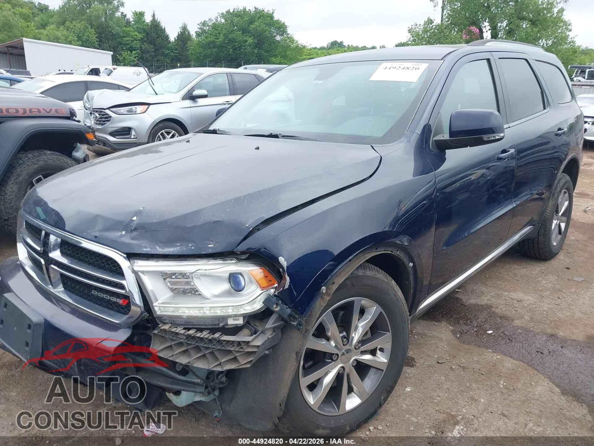 DODGE DURANGO 2016 - 1C4RDJDG5GC424601