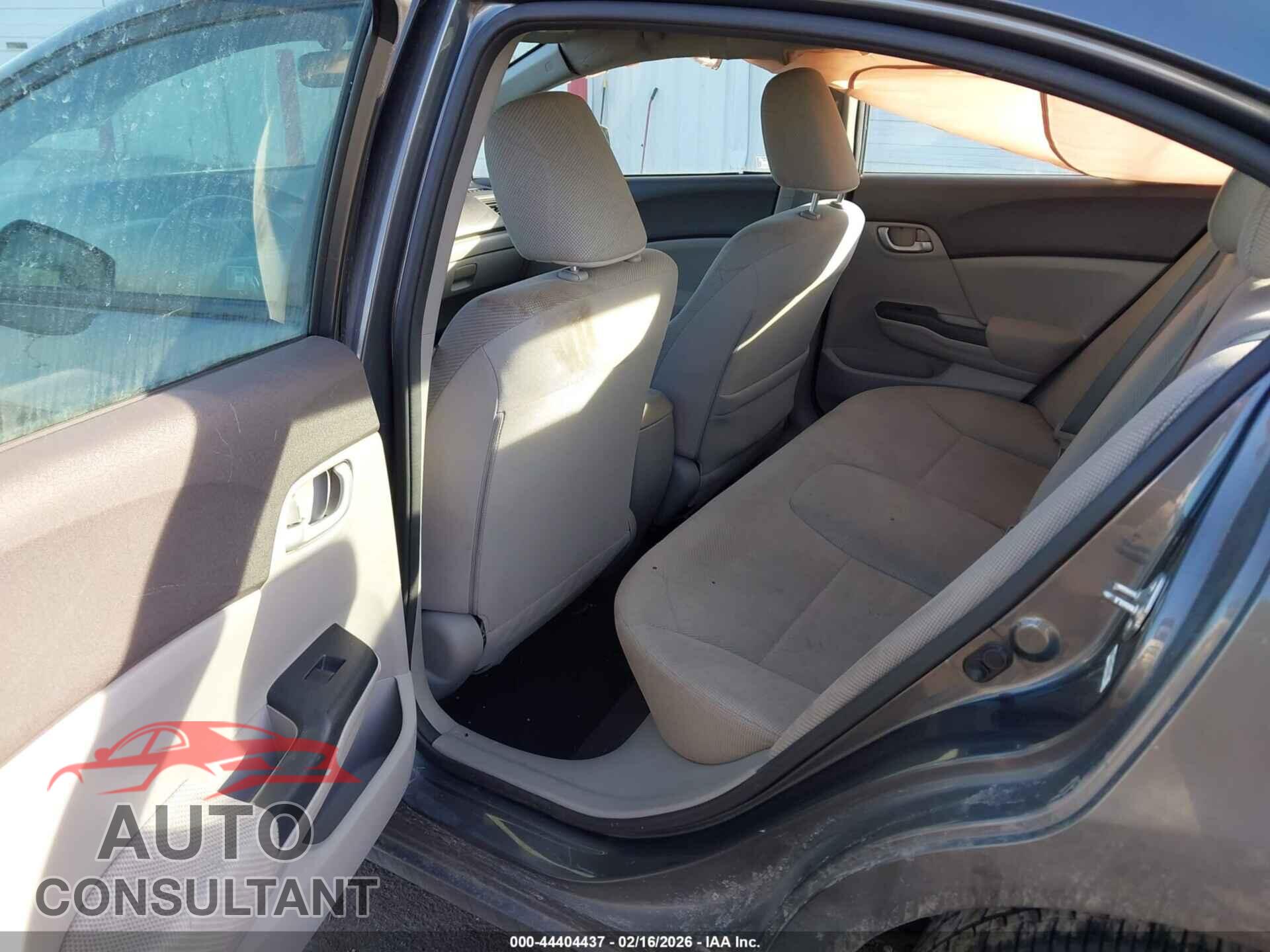 HONDA CIVIC 2012 - 19XFB2F58CE018406