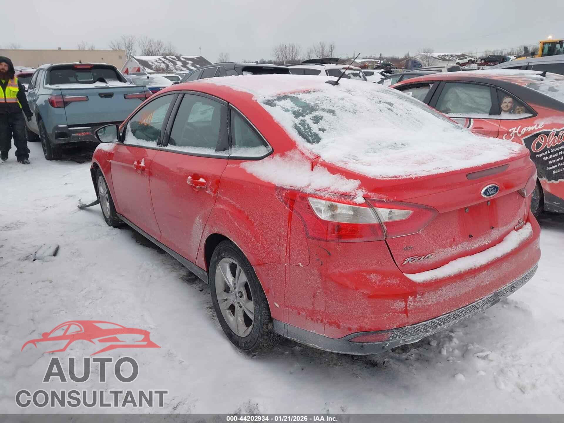 FORD FOCUS 2014 - 1FADP3F22EL389632