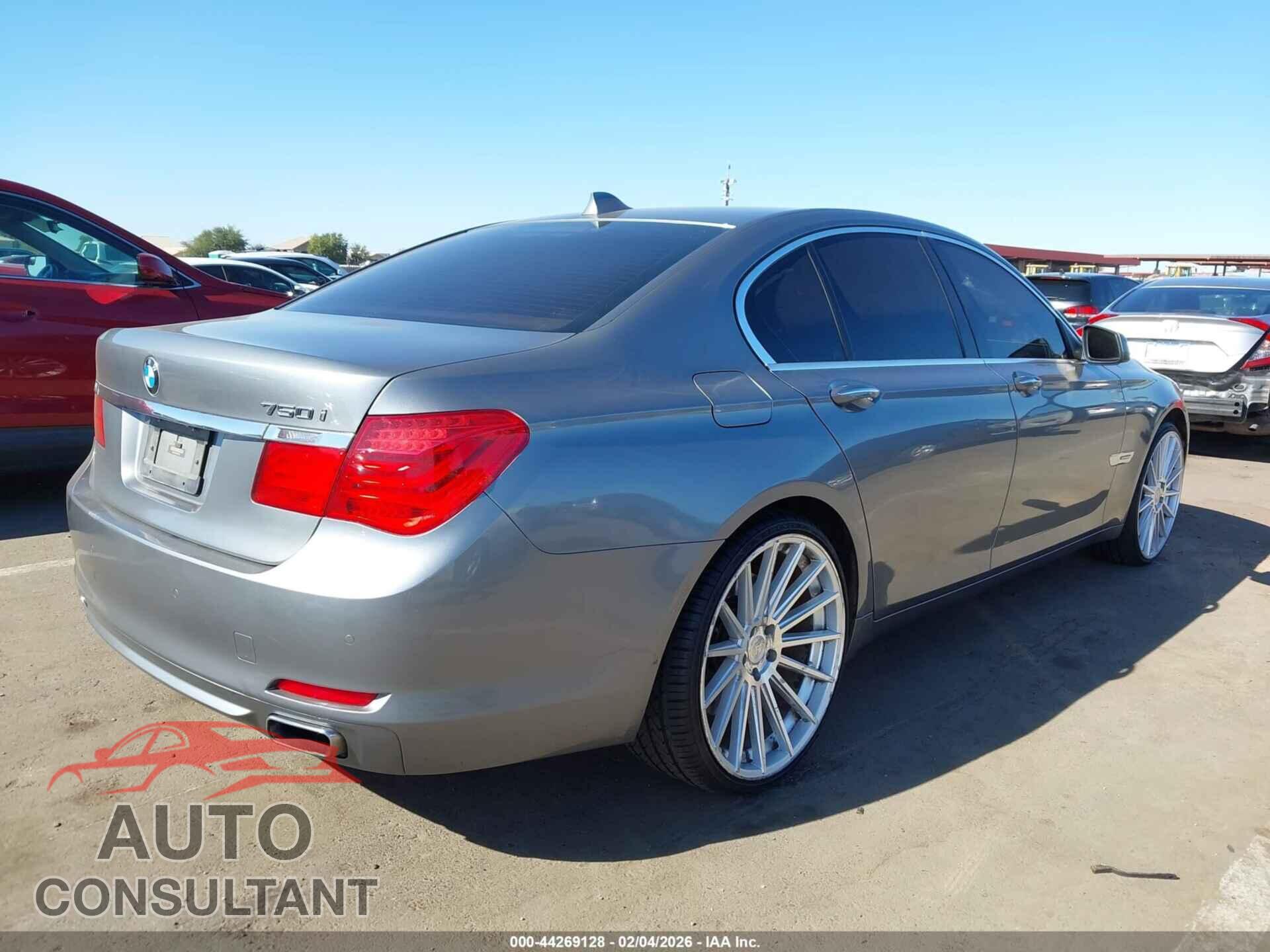 BMW 750I 2012 - WBAKA8C59CDX01450