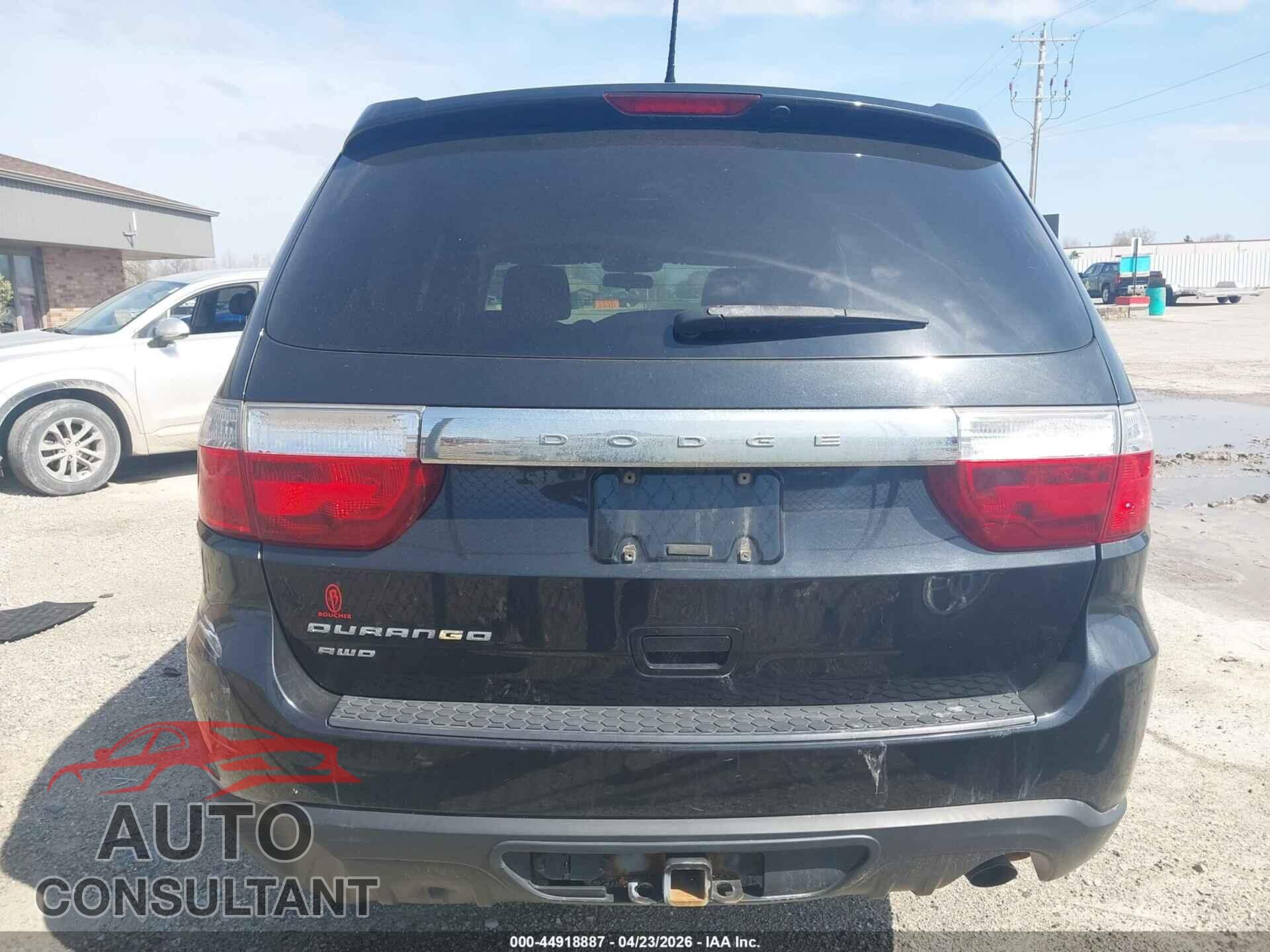 DODGE DURANGO 2012 - 1C4RDJAG0CC181259