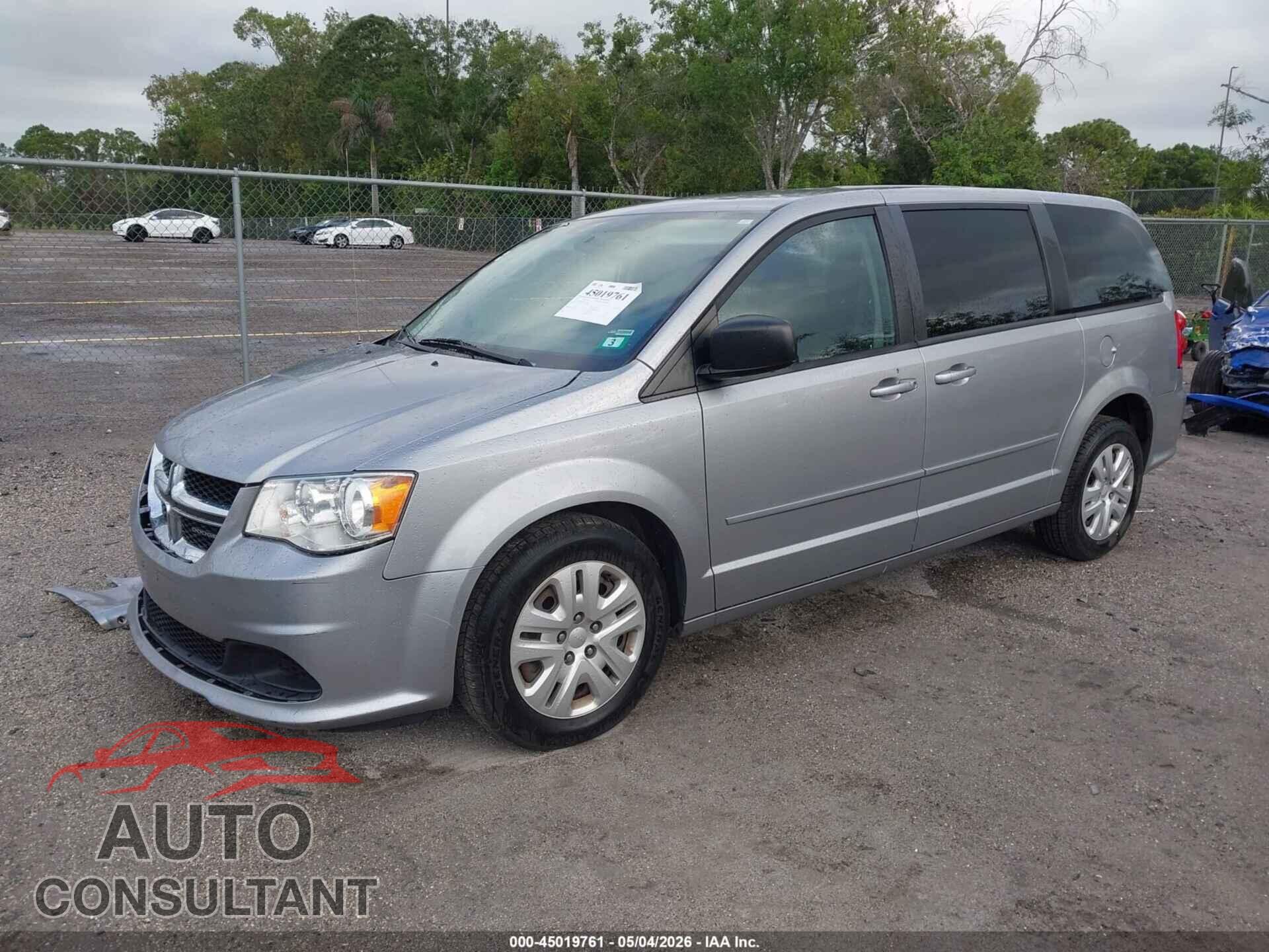 DODGE GRAND CARAVAN 2017 - 2C4RDGBG7HR645583