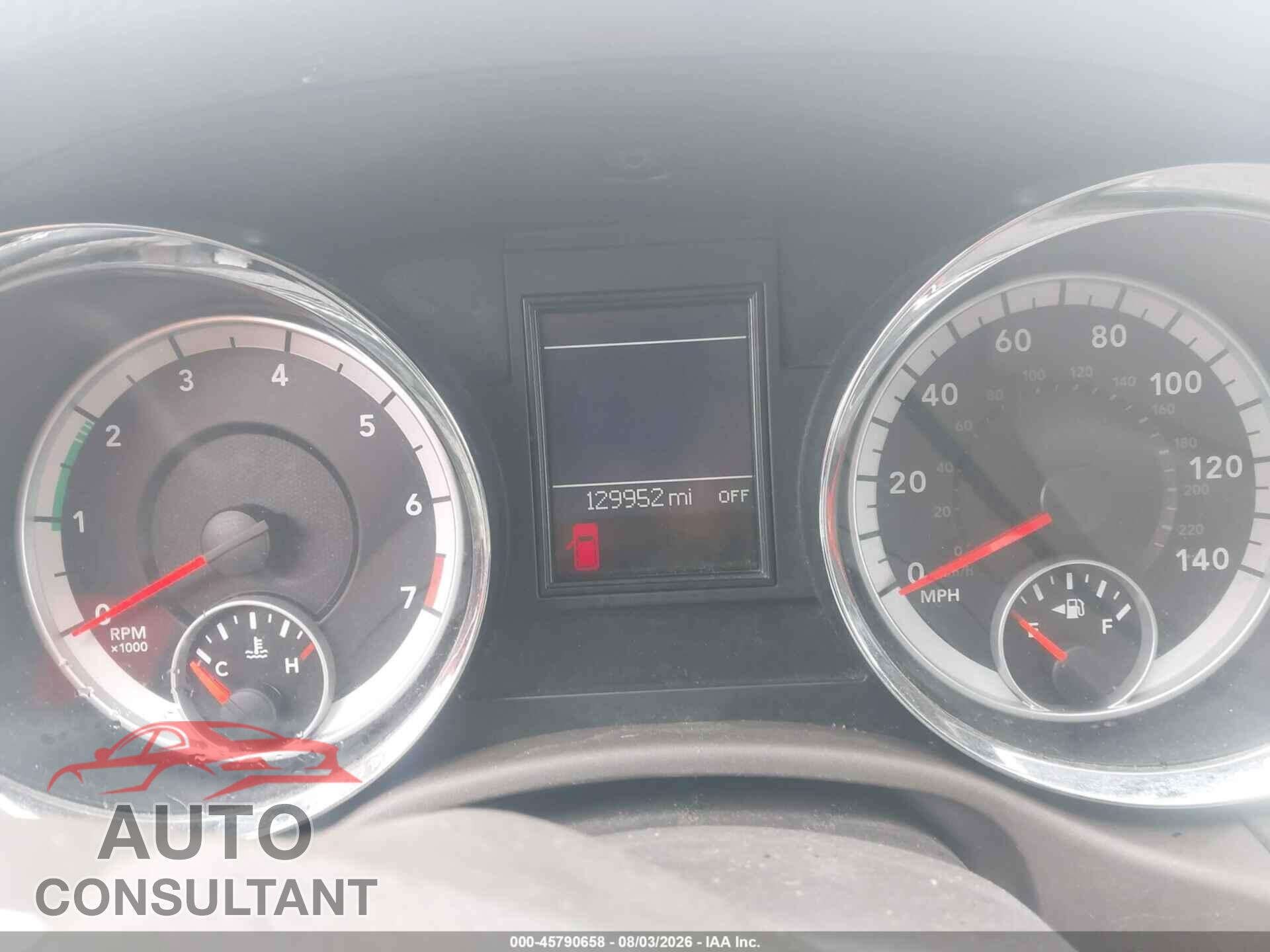 DODGE DURANGO 2013 - 1C4RDHDG6DC547523