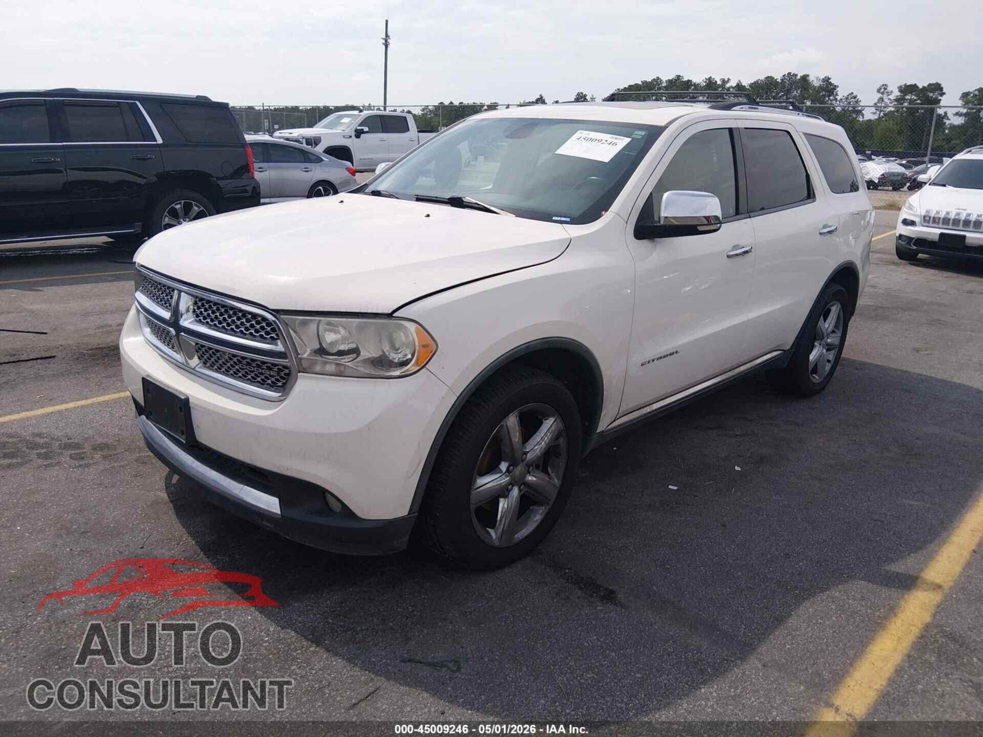 DODGE DURANGO 2012 - 1C4SDJET5CC211588