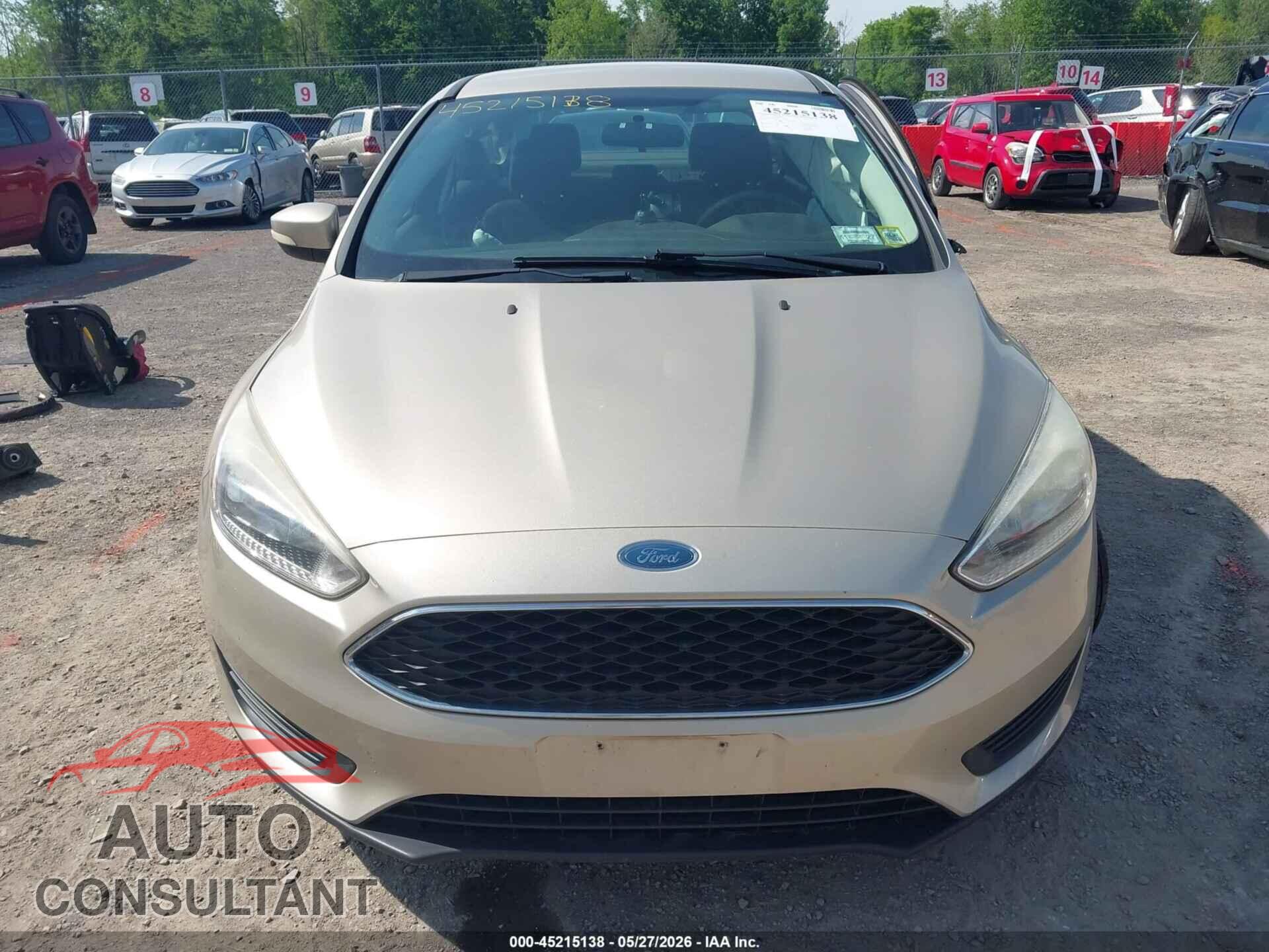 FORD FOCUS 2017 - 1FADP3F26HL335836