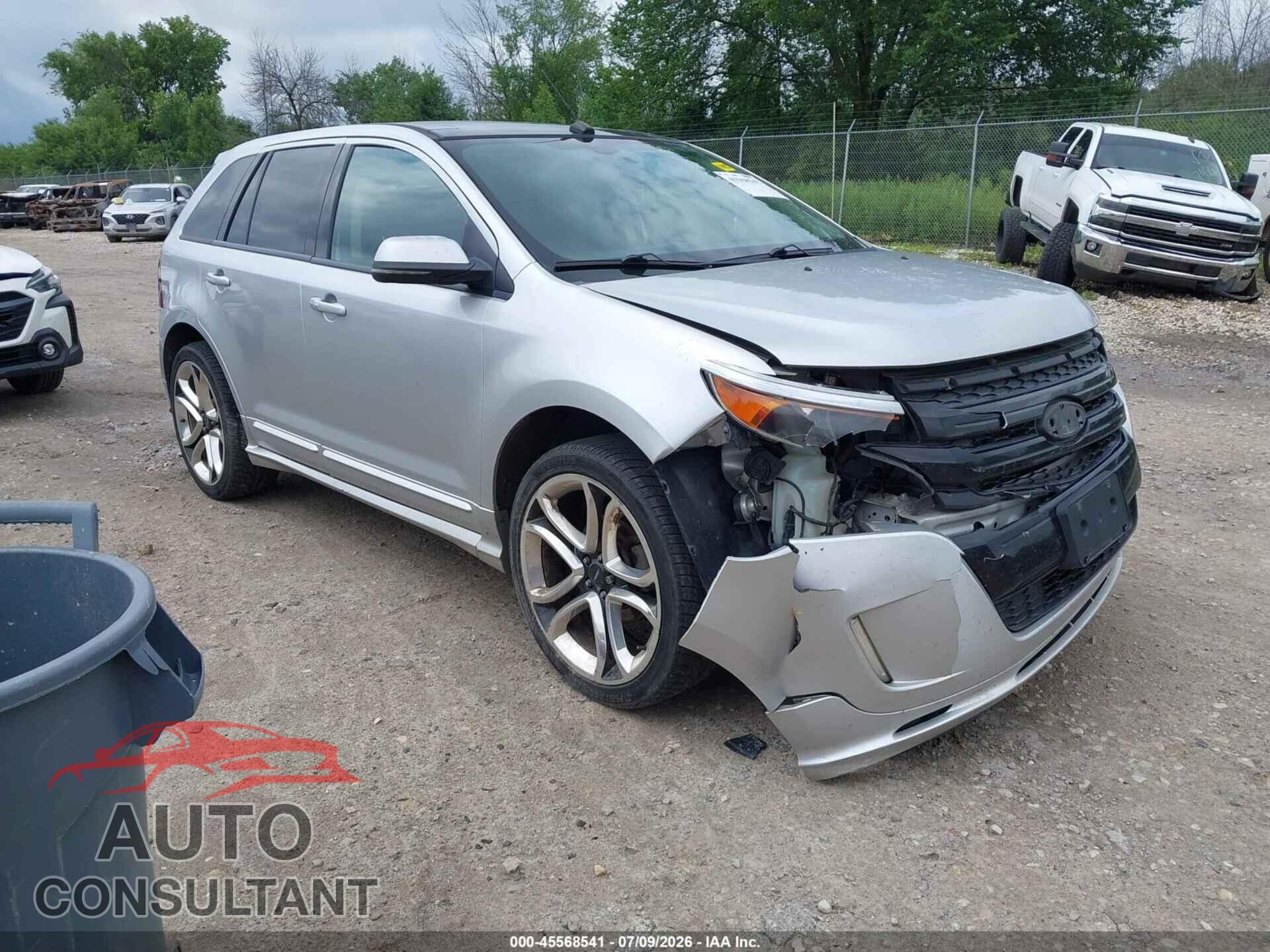 FORD EDGE 2012 - 2FMDK4AK8CBA62070