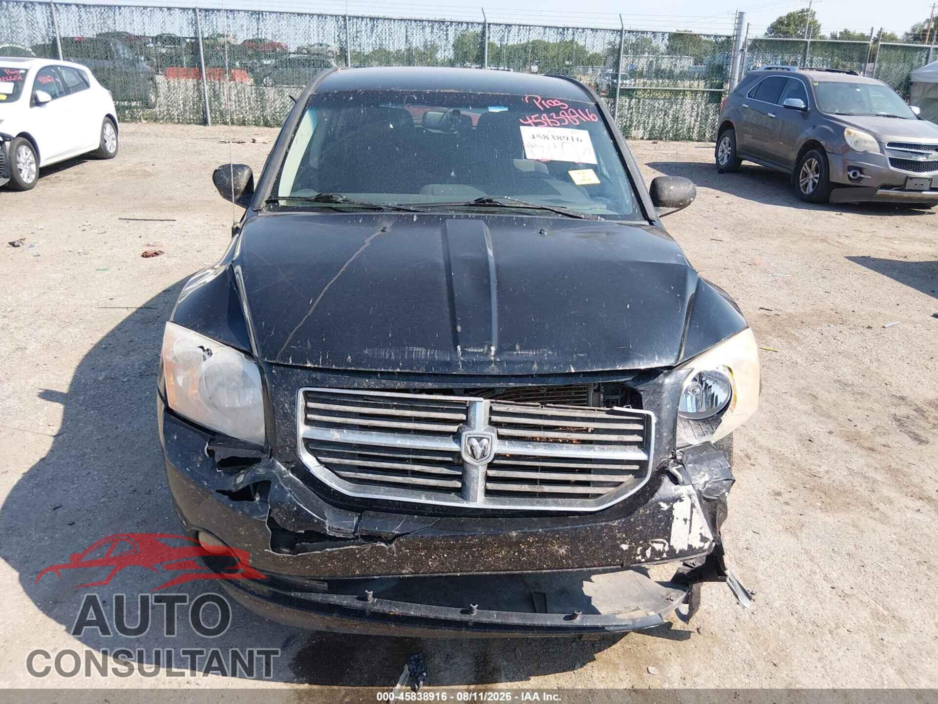 DODGE CALIBER 2012 - 1C3CDWDA1CD533676