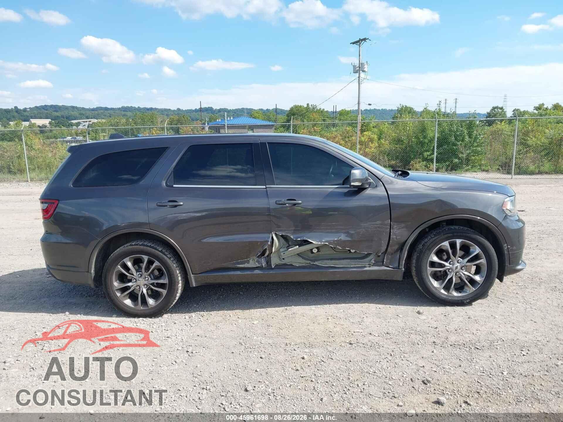 DODGE DURANGO 2019 - 1C4RDJDG0KC701180