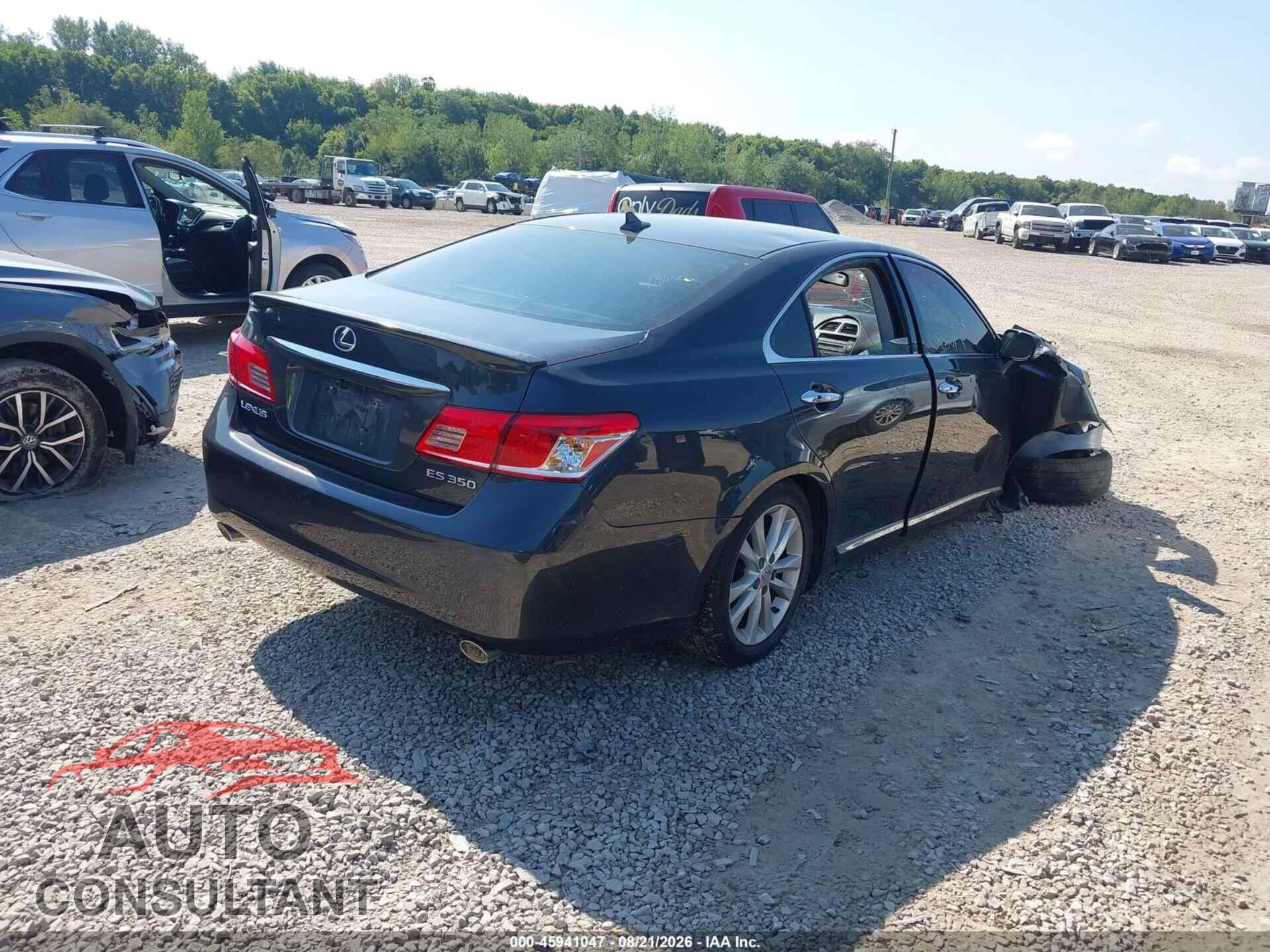 LEXUS ES 350 2010 - JTHBK1EG9A2381012