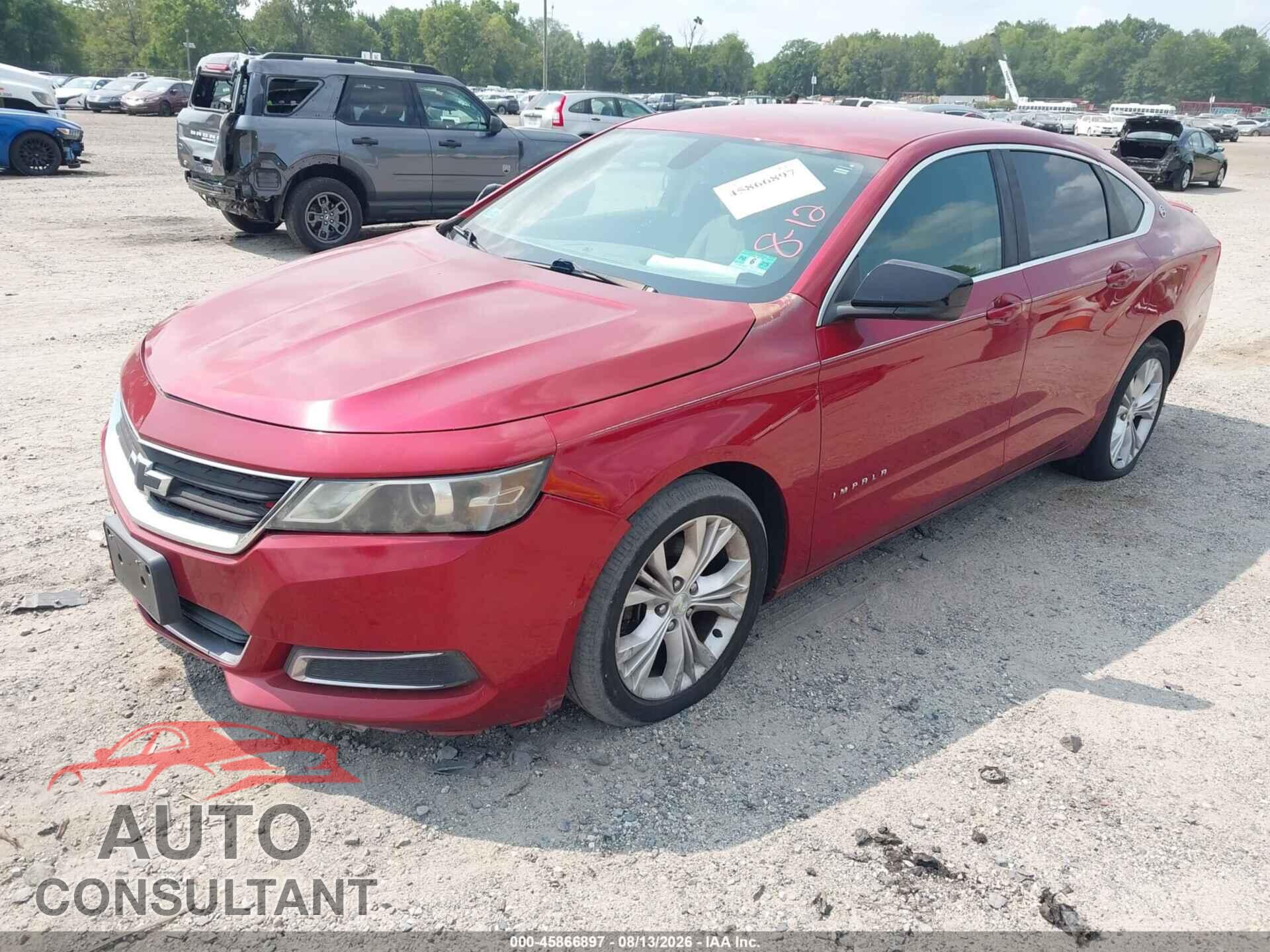CHEVROLET IMPALA 2014 - 2G11Z5SR7E9187634