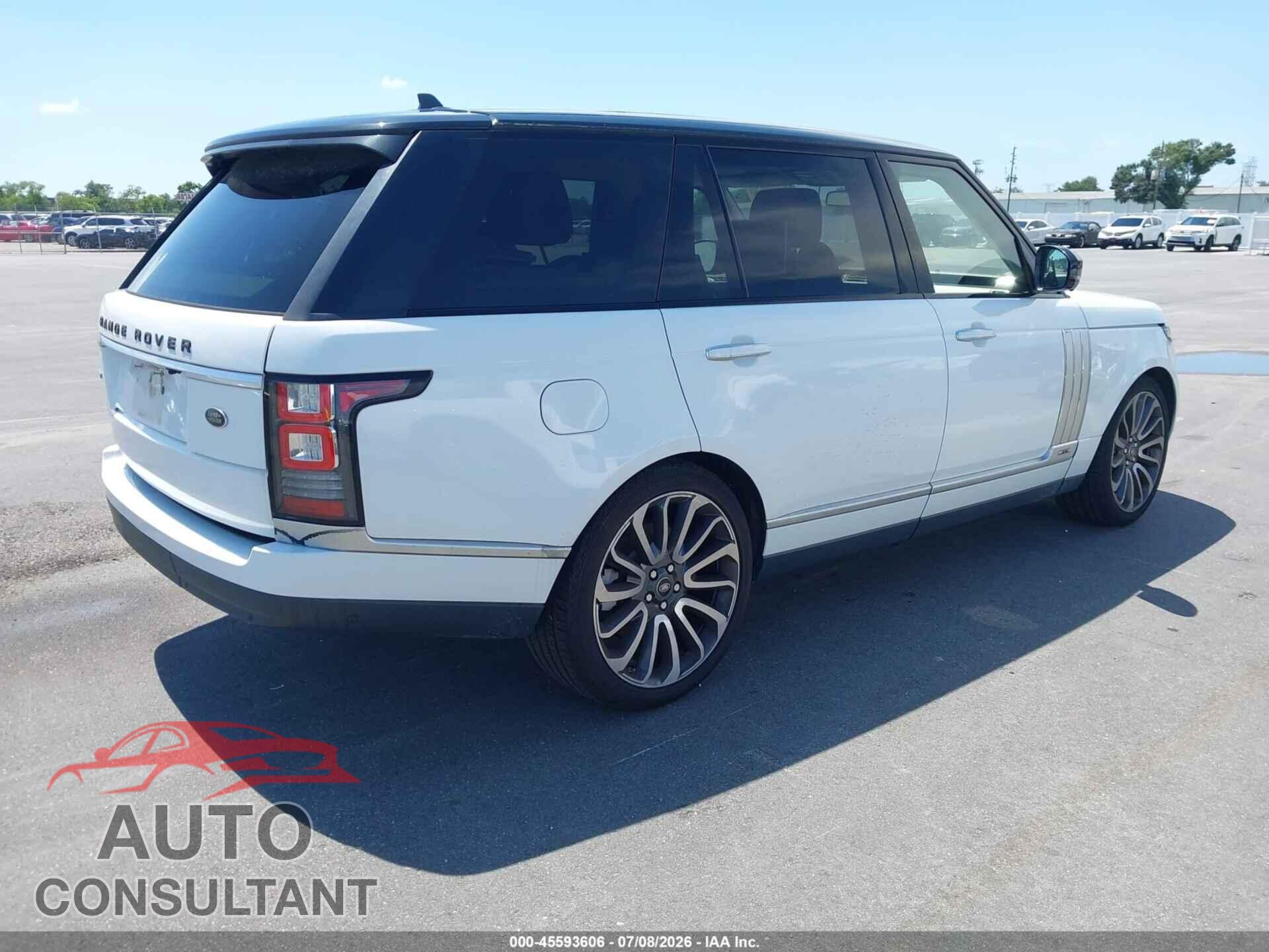 LAND ROVER RANGE ROVER 2016 - SALGV3EF4GA259912