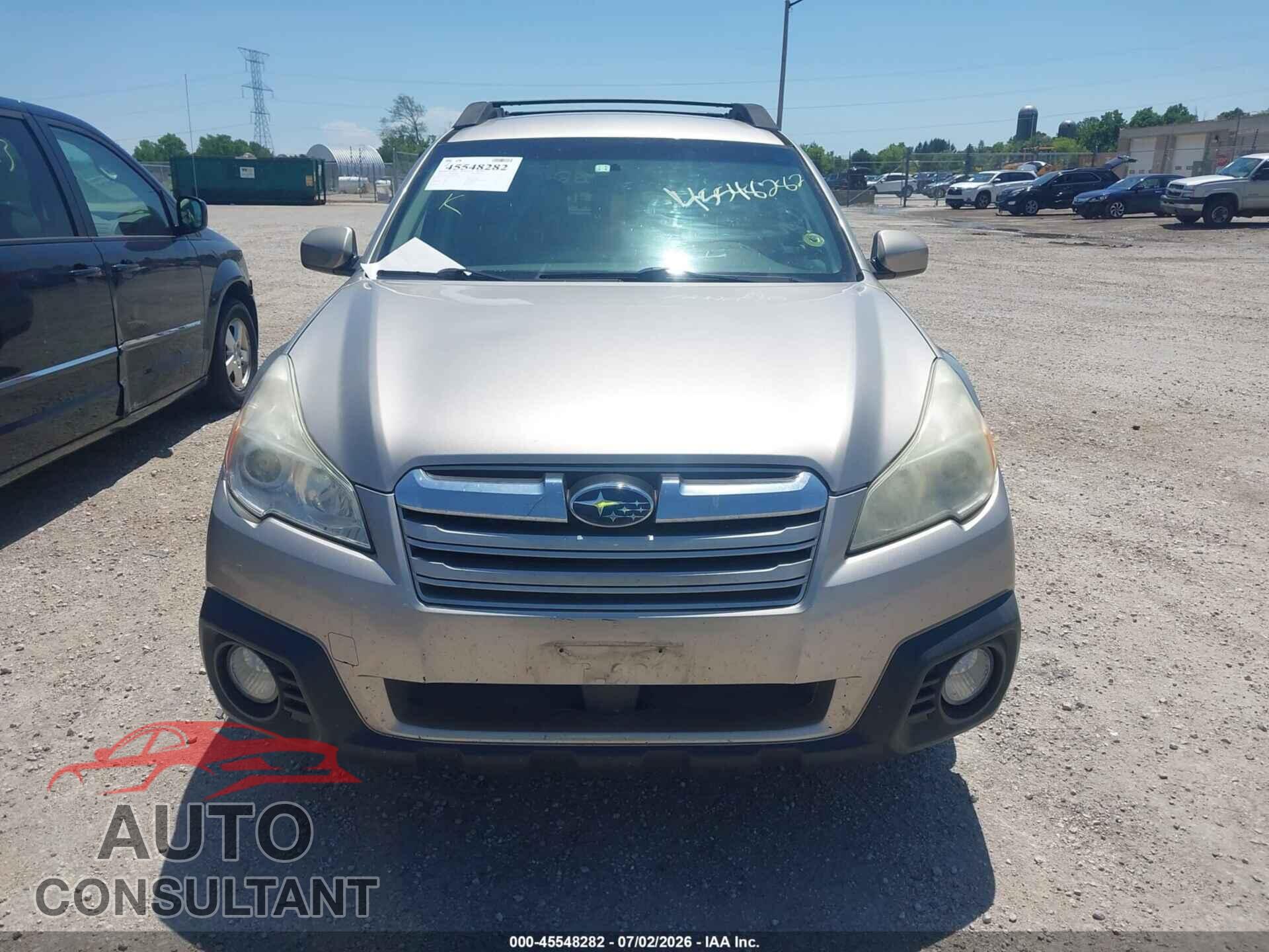 SUBARU OUTBACK 2014 - 4S4BRCCC2E3265722