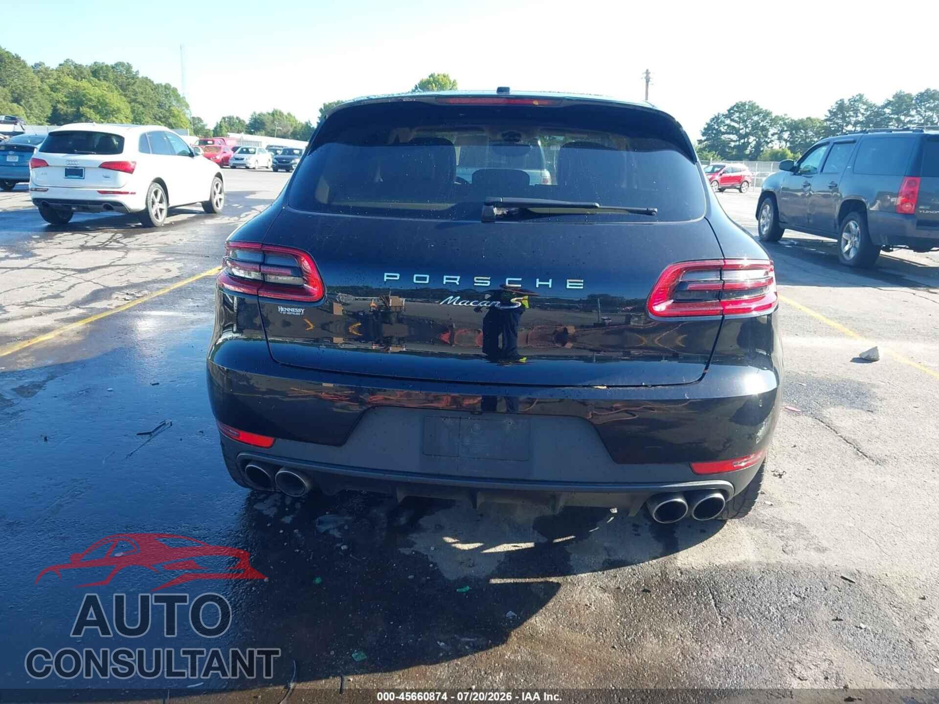 PORSCHE MACAN 2015 - WP1AB2A59FLB71601