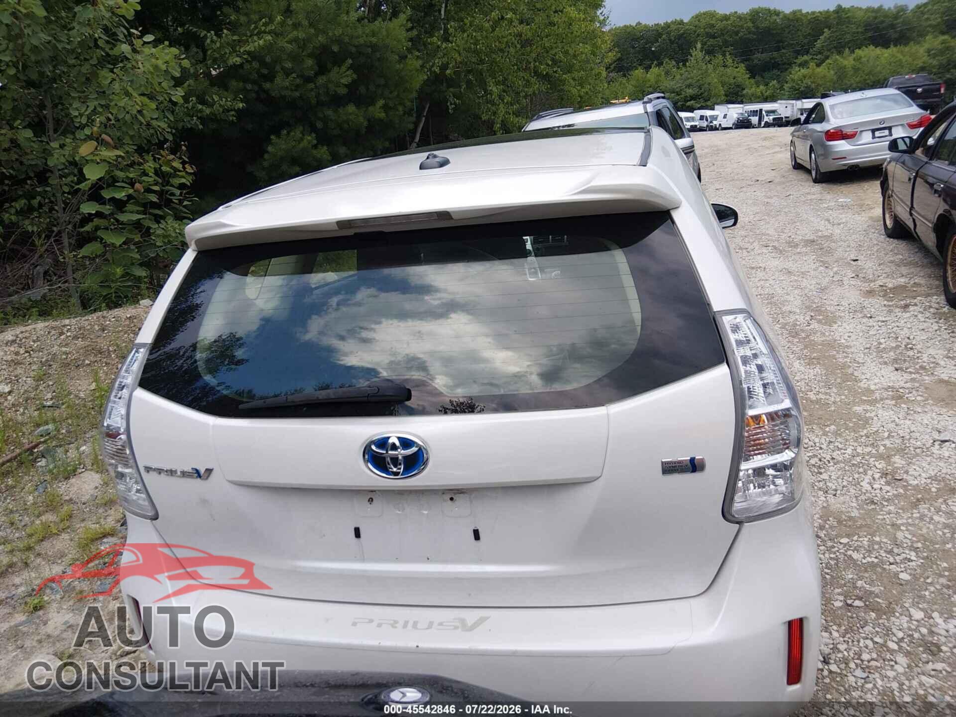 TOYOTA PRIUS V 2012 - JTDZN3EU2C3149504