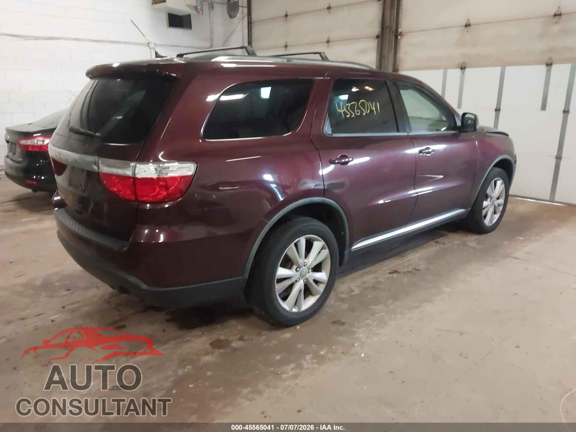 DODGE DURANGO 2012 - 1C4RDJAG8CC144640
