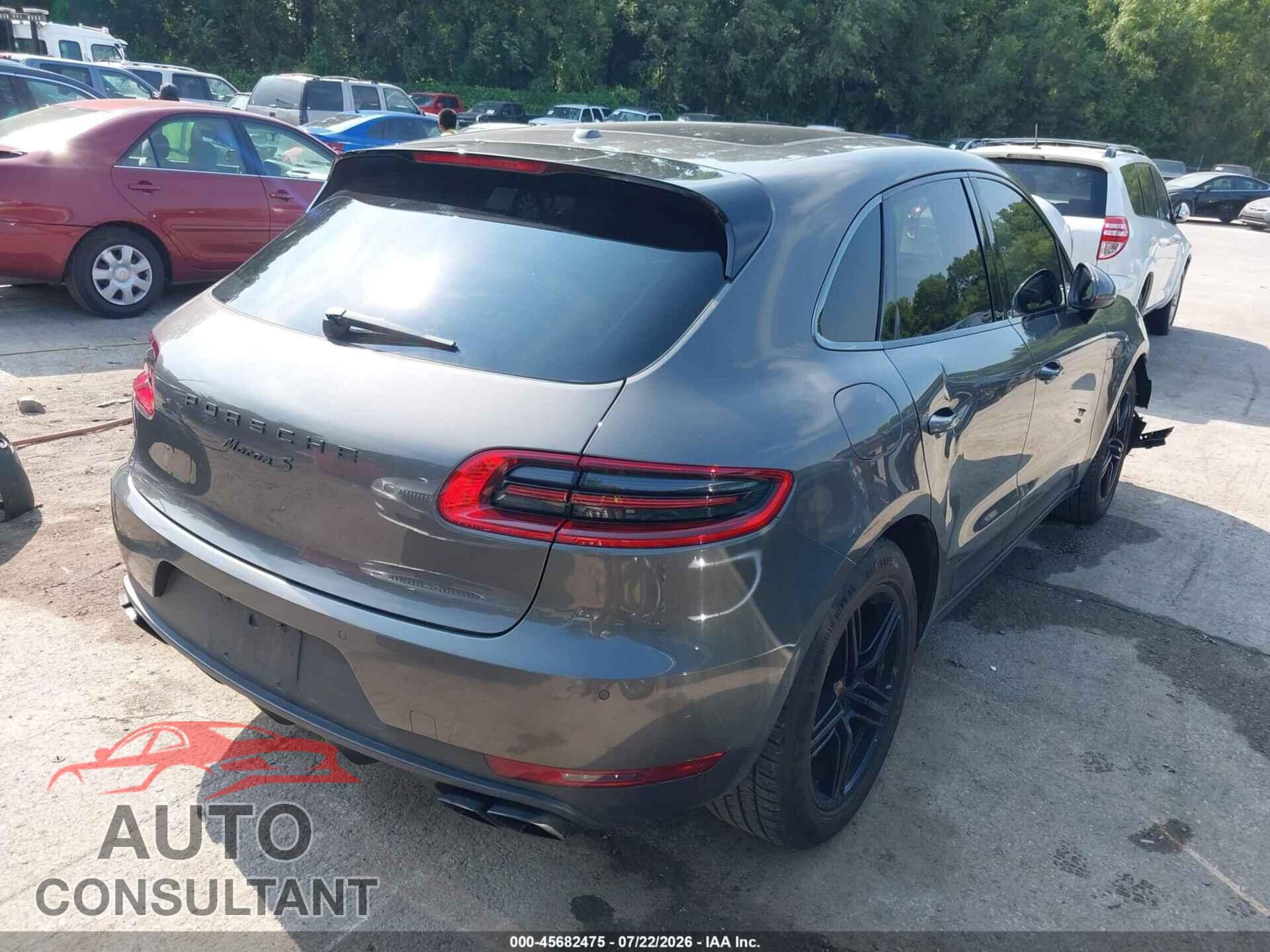 PORSCHE MACAN 2015 - WP1AB2A59FLB67614