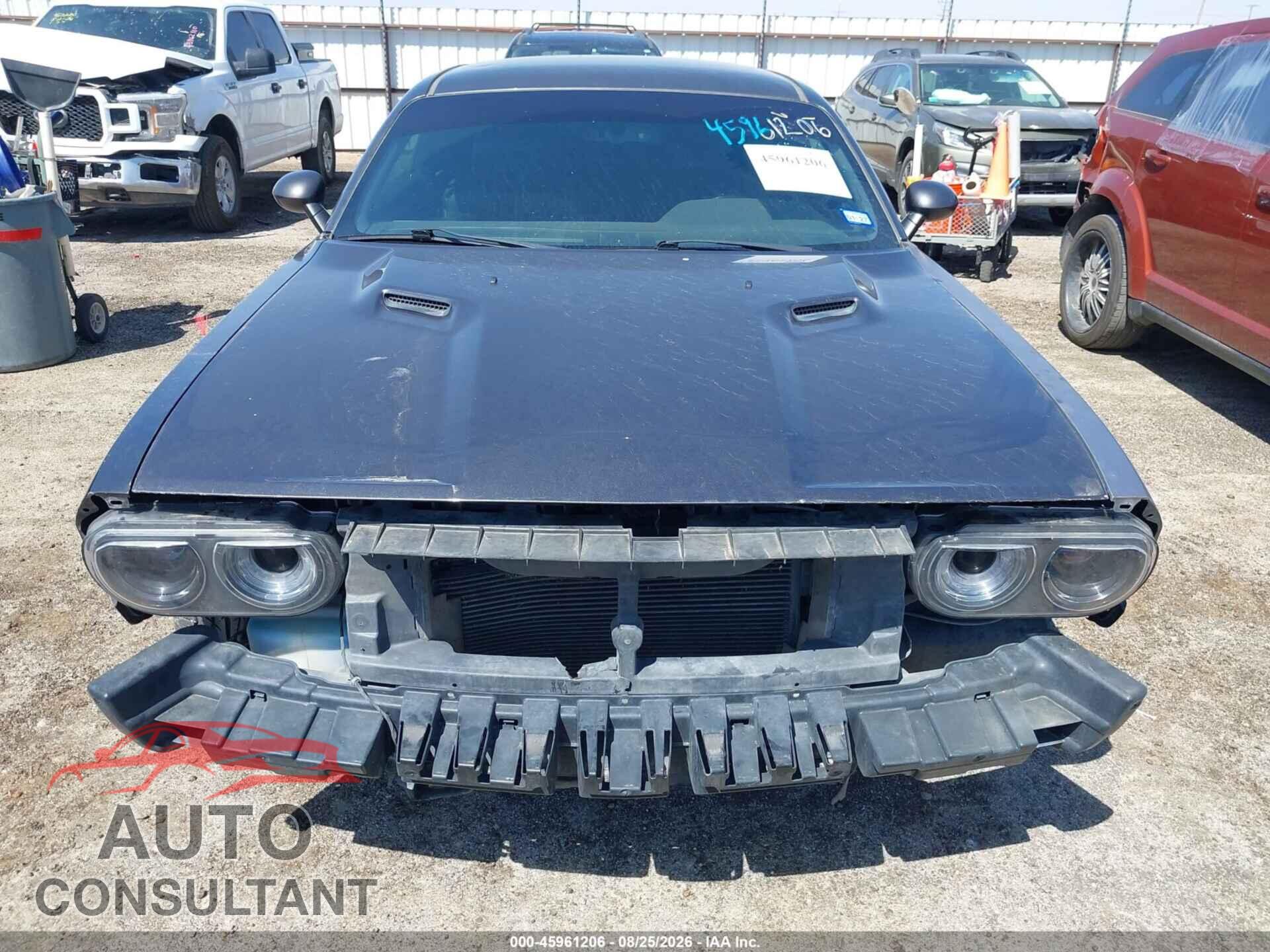 DODGE CHALLENGER 2013 - 2C3CDYAG2DH734320
