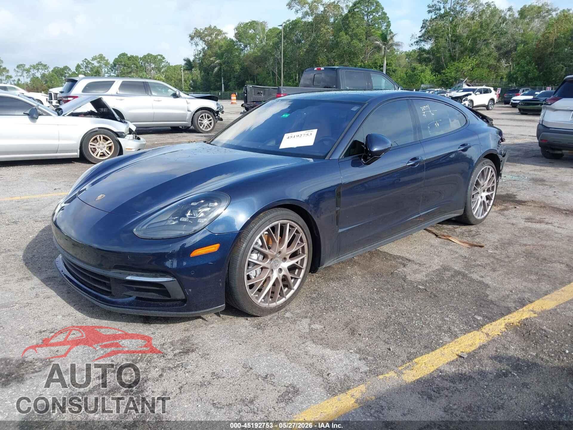PORSCHE PANAMERA 2018 - WP0AA2A72JL117684